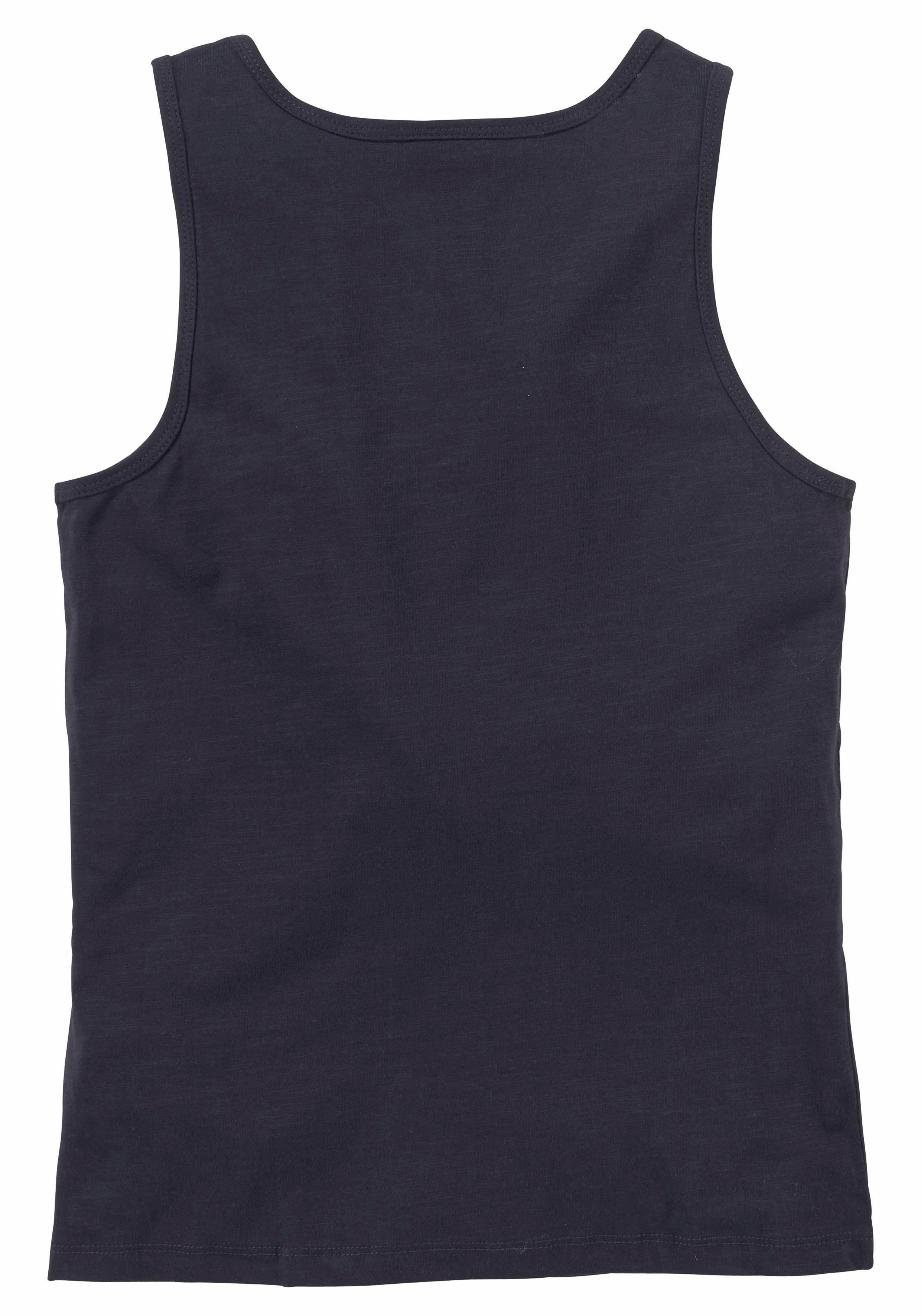 Kontrast in Tanktop mit Chiemsee Logodruck-Druck BASIC