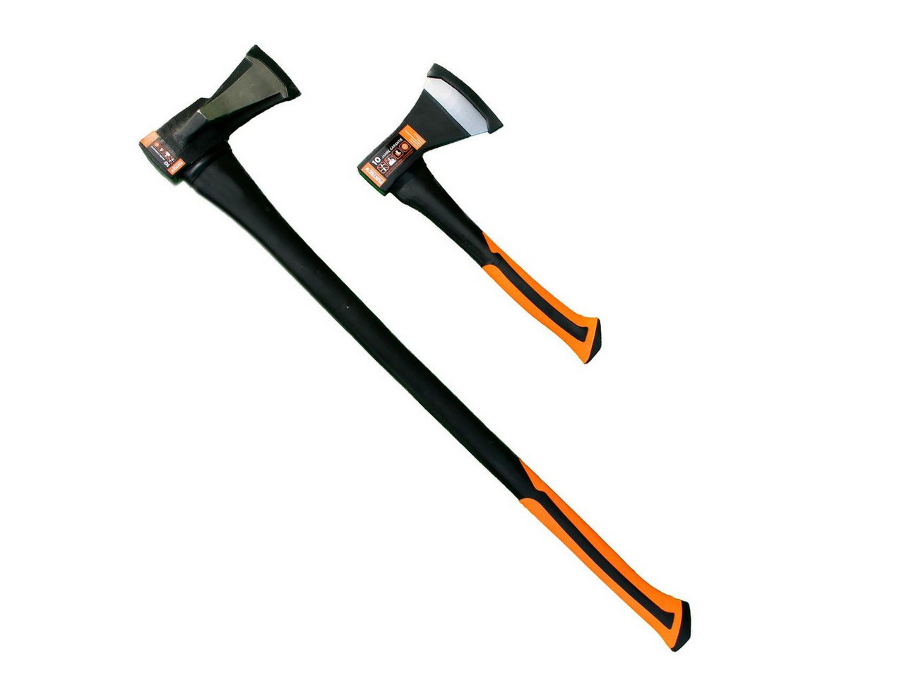 Thumbnail - FUXTEC Axt FX-AX2, 7,0000 cm Länge, Beil 600g/Spaltaxt 2000g Fiberglaskern Geschmiedeter Carbonstahl 1045