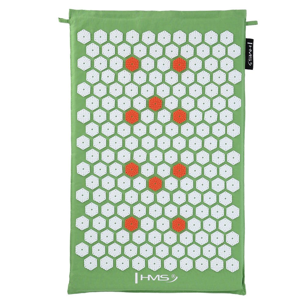 HMS Akupressurmatte Massagematte Nagelmatte Entspannungsmatte (Spar-Set, 1-St., 66 x 41 x 2 cm handlich), 8640 Druckpunkte, abnehmbarer waschbarer Bezug
