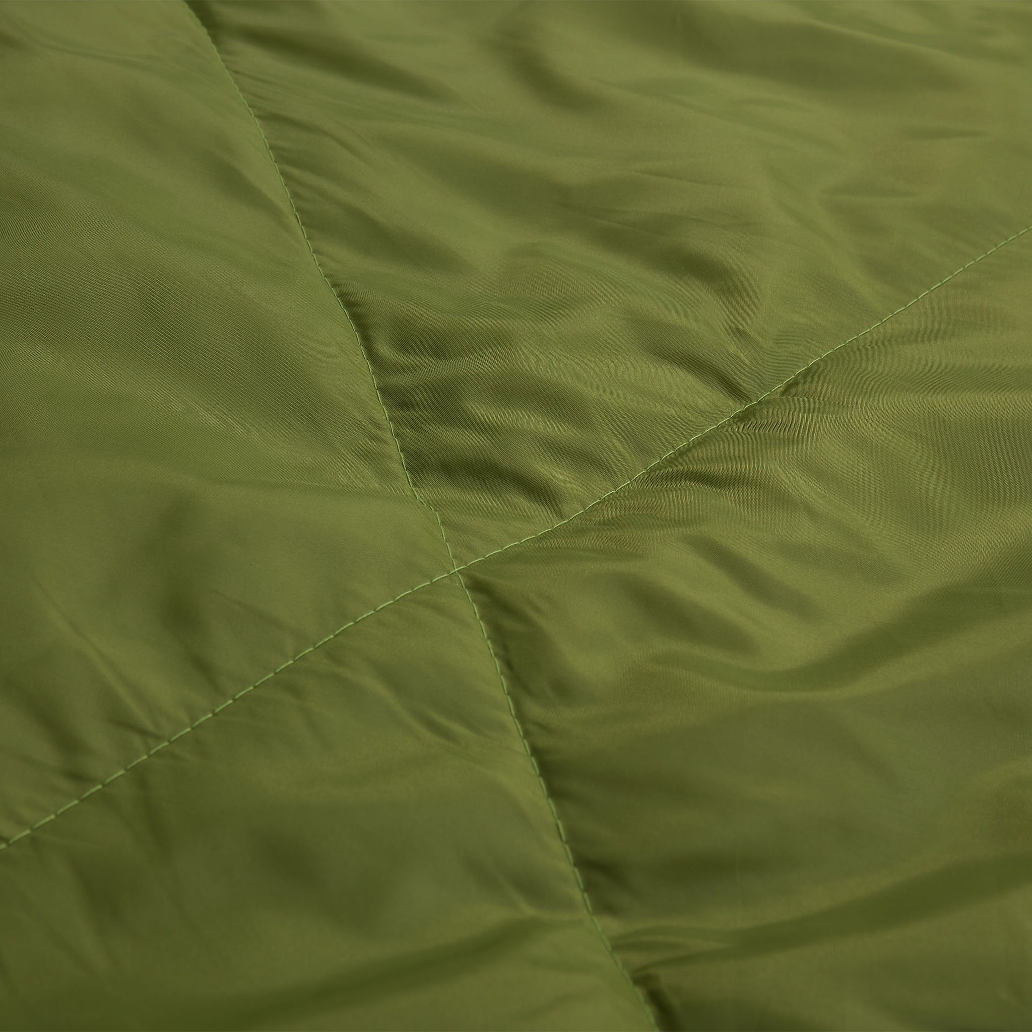 Hüttenschlafsack - atmungsaktiv Kopfkissen, Schlafsack groß Dunkelgrün 190x30x150cm Lumaland Doppelschlafsack wasserabweisend, 2-Personen