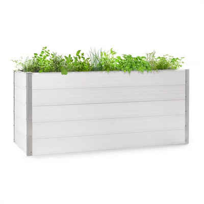 blumfeldt Hochbeet Nova Grow Gartenbeet, Pflanzkübel Outdoor Balkon außen groß WPC Garten