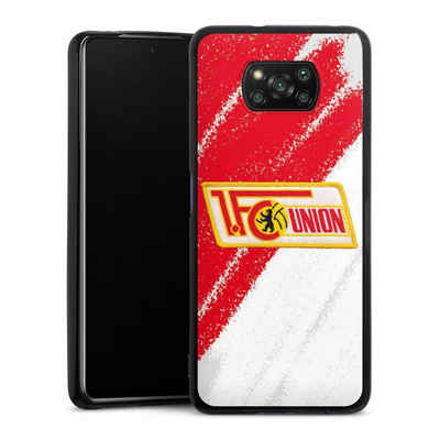 DeinDesign Handyhülle Offizielles Lizenzprodukt 1. FC Union Berlin Logo, Xiaomi Poco X3 Pro Silikon Hülle Bumper Case Handy Schutzhülle