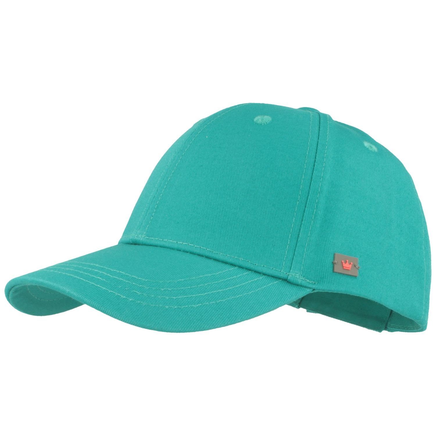 Balke Baseball Cap Einfarbige Baumwoll-Baseball-Cap 312 petrol