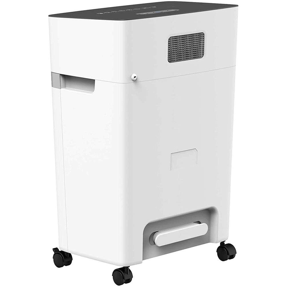 Go Europe Aktenvernichter HP OneShred 10MC, Sicherheitsstufe P-5 Micro Cut 10 Blatt Mikroschnitt 20 L weiß – Bild 2 von 5