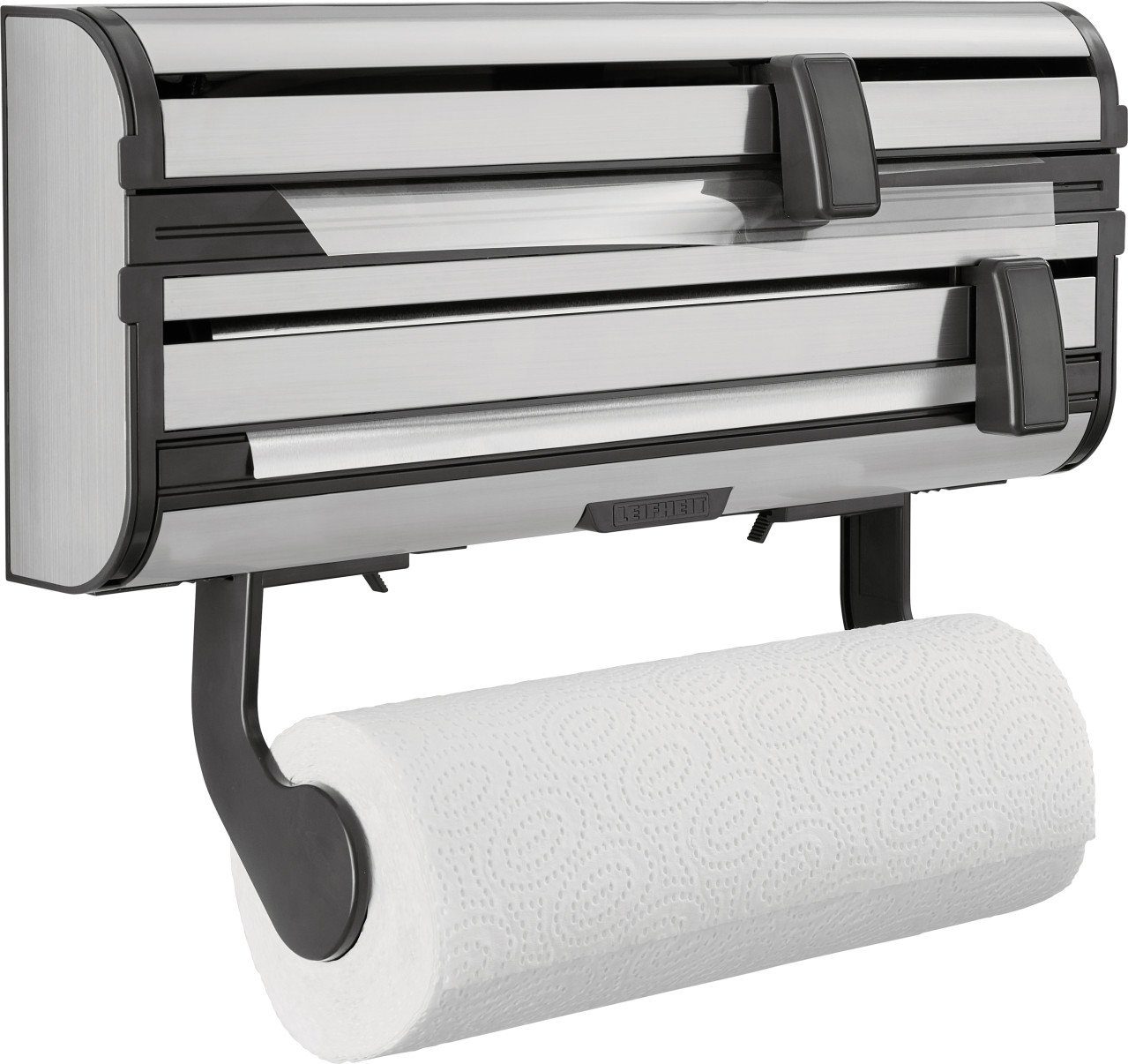 Leifheit Küchenorganizer-Set Leifheit Wandrollenhalter Parat Royal ll