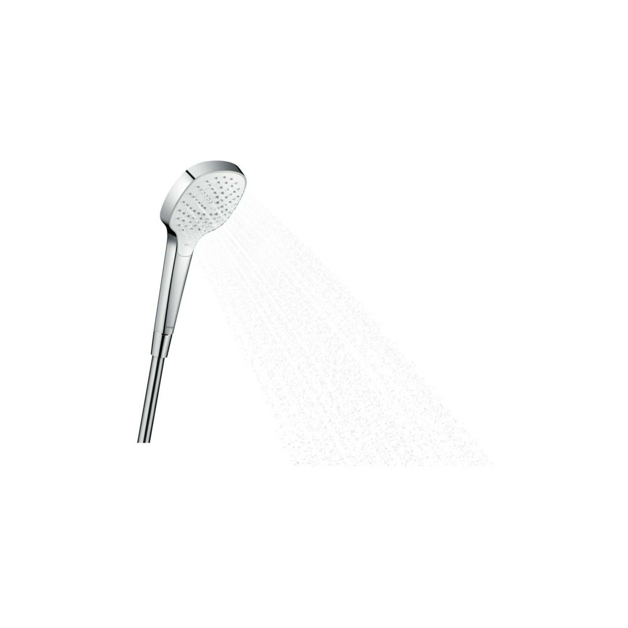 hansgrohe Badarmatur hansgrohe Handbrause Croma Select E Vario weiß/chrom