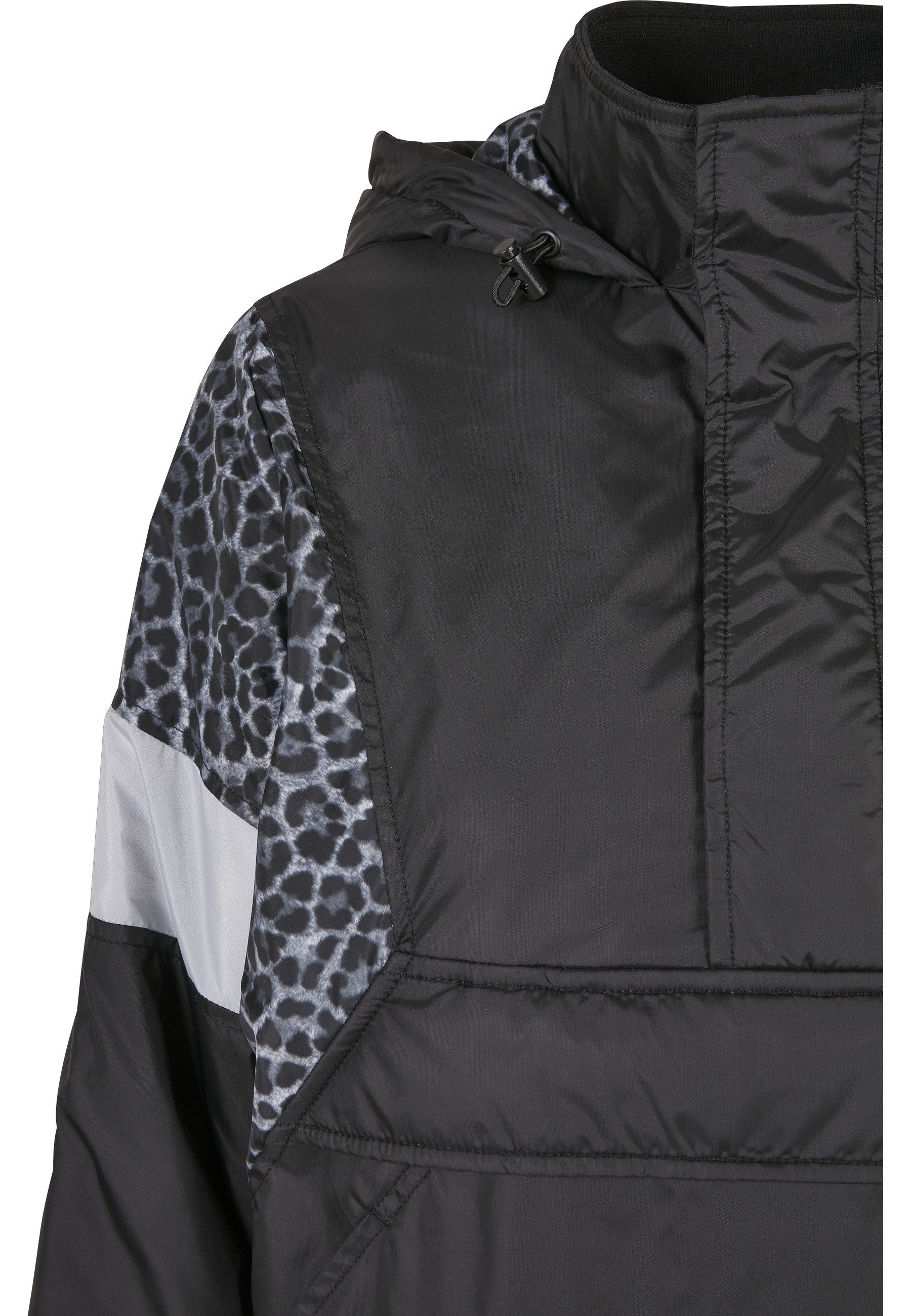URBAN CLASSICS Allwetterjacke Urban Classics Damen Ladies AOP Mixed Pull Over Jacket (1-St)