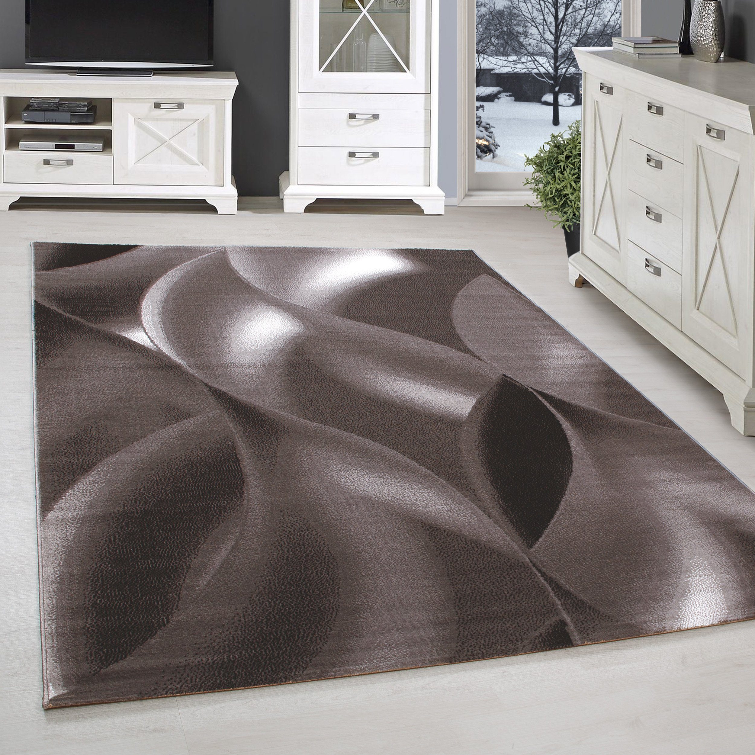 SIMPEX24 Designteppich Abstrakt Wellen Design, Läufer, günstig online kaufen
