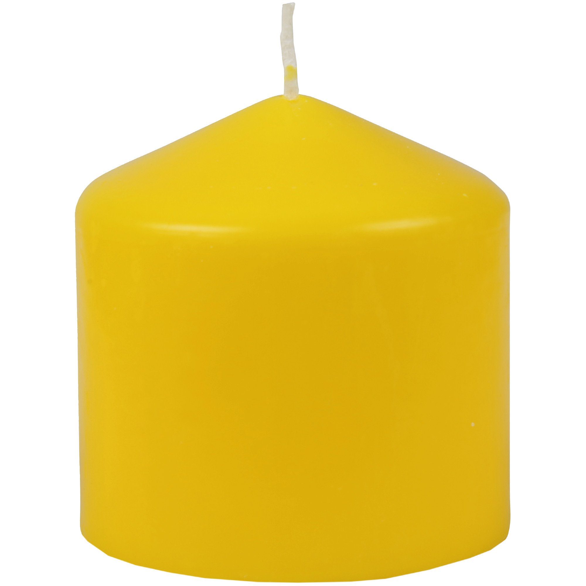 HS Candle Adventskerze Stumpenkerze (1-tlg), Wachskerzen Ø8cm x 8cm Kerzen in vielen Farben