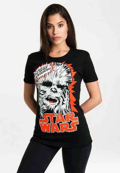 LOGOSHIRT T-Shirt »Chewbacca« mit lizenziertem Originaldesign
