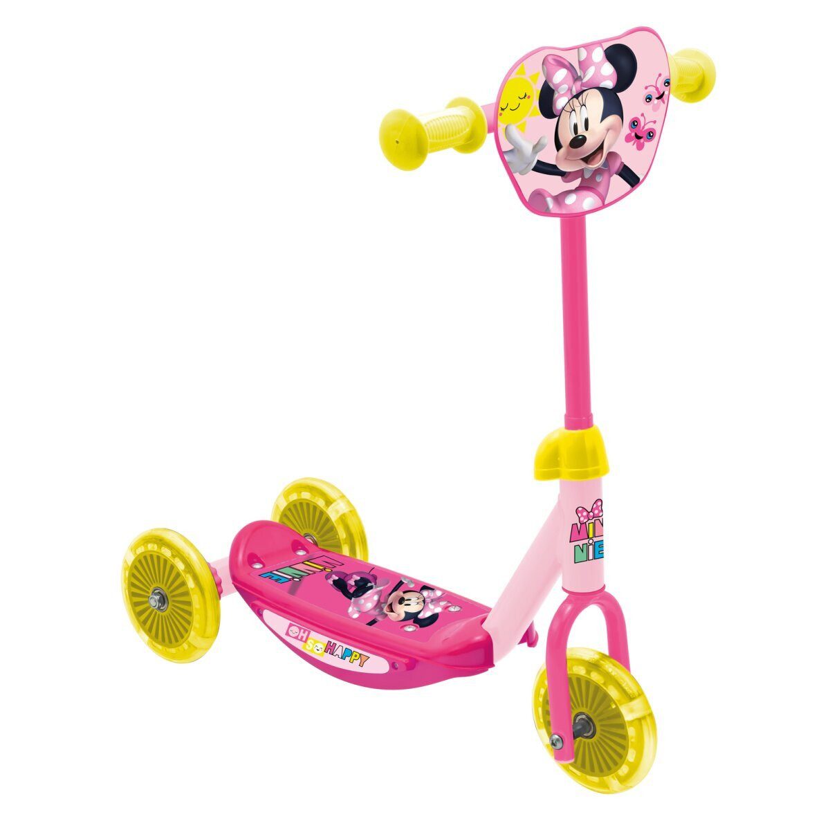 Disney Dreirad Disney Minnie Mouse 3-Rad Baby Scooter – Verstellbar & Rutsc günstig online kaufen