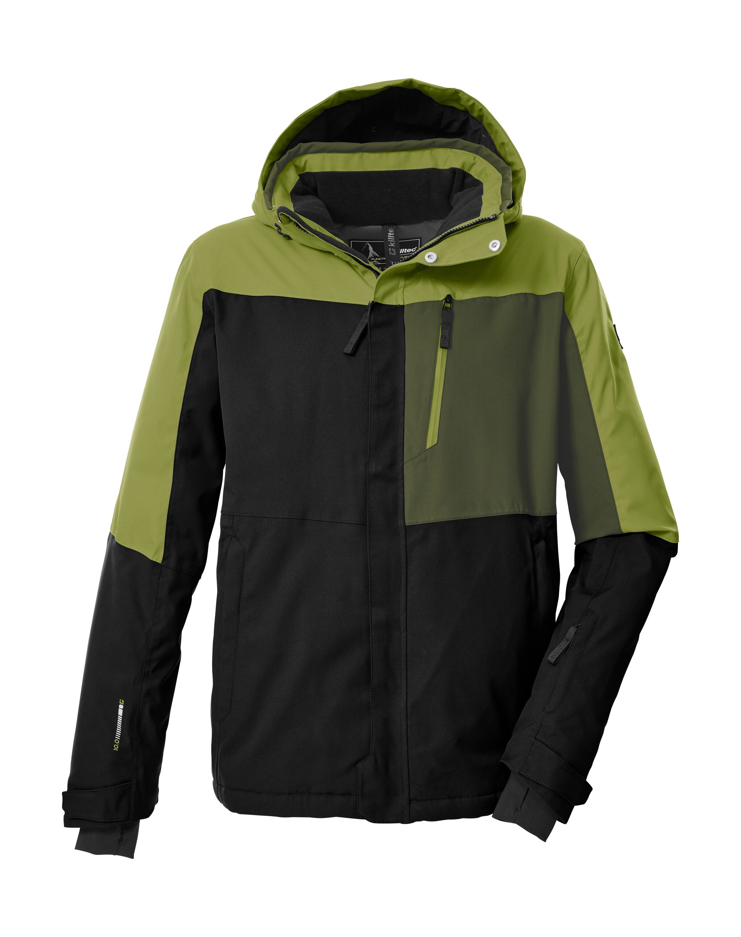 Killtec Skijacke KSW 52 MN SKI JCKT Wasserdichte, atmungsaktive Herrenjacke mit Schneefang und Taschen