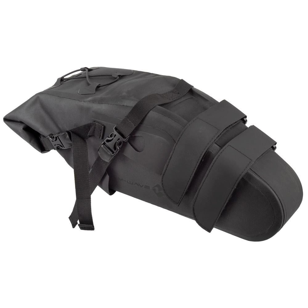 M-Wave Fahrradtasche M-WAVE Rough Ride II Saddle L Satteltasche 12 Liter - 100 % wasserdich