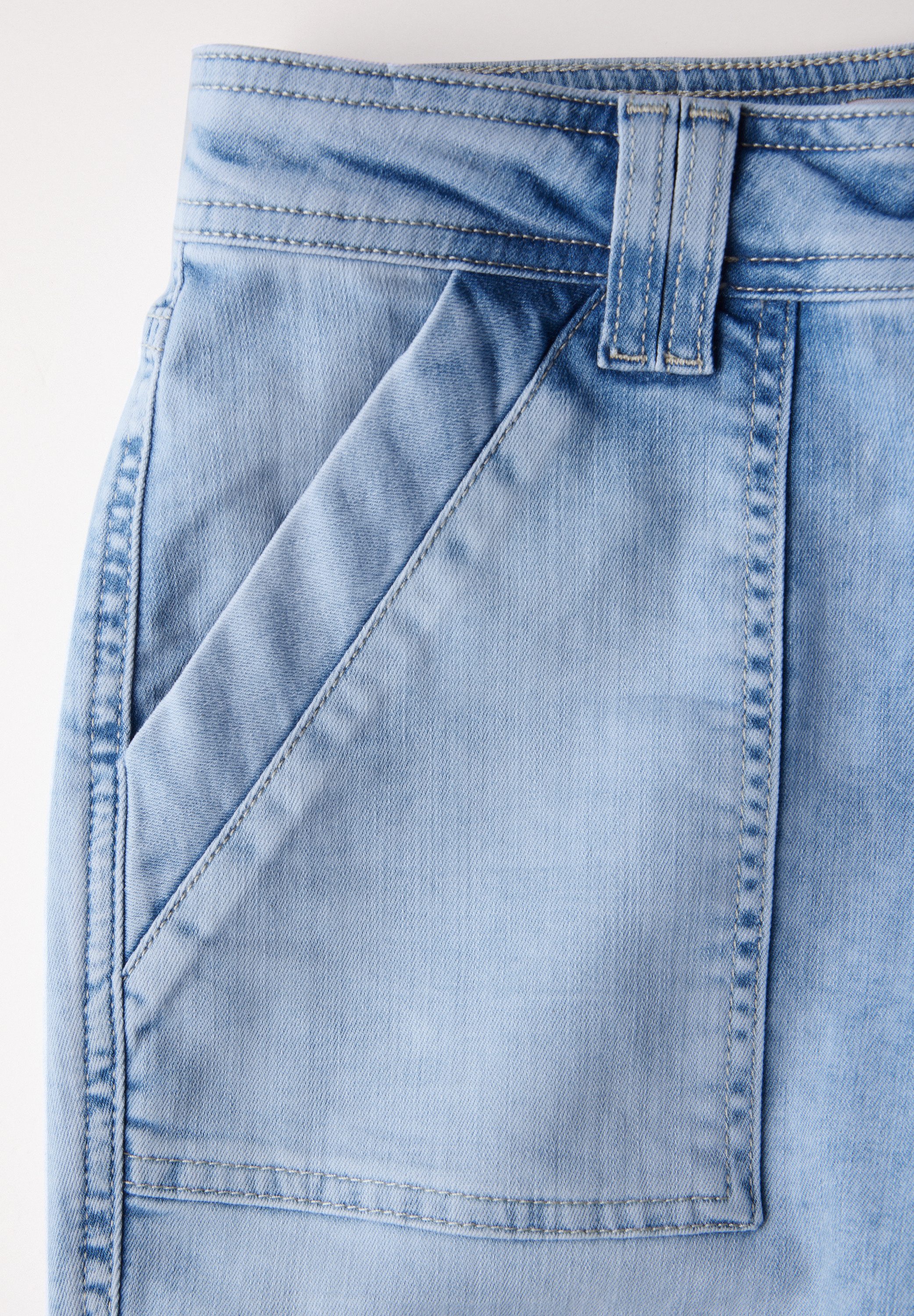 STREET ONE Gerade Jeans Middle Waist