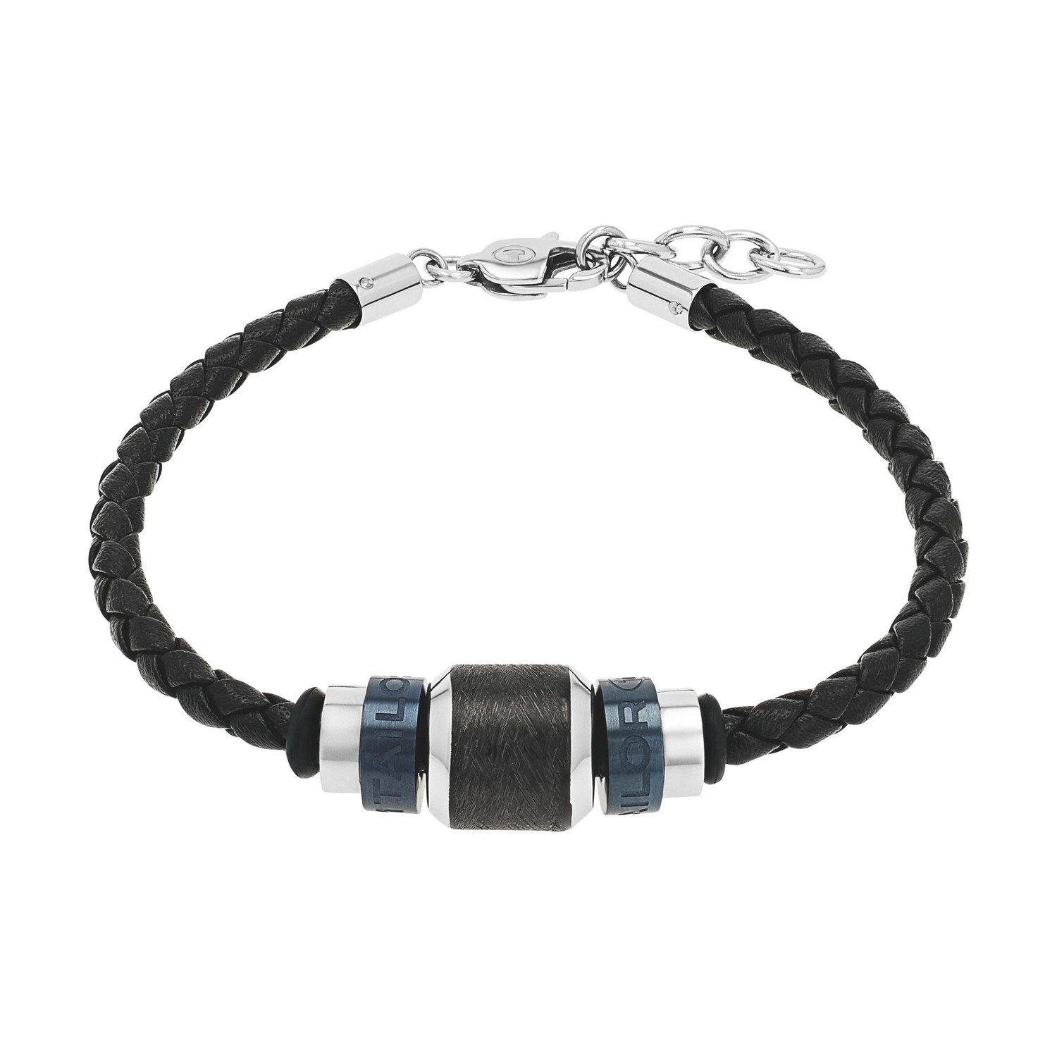 TOM TAILOR Lederarmband Schmuck Geschenk Edelstahl Leder Kautschuk