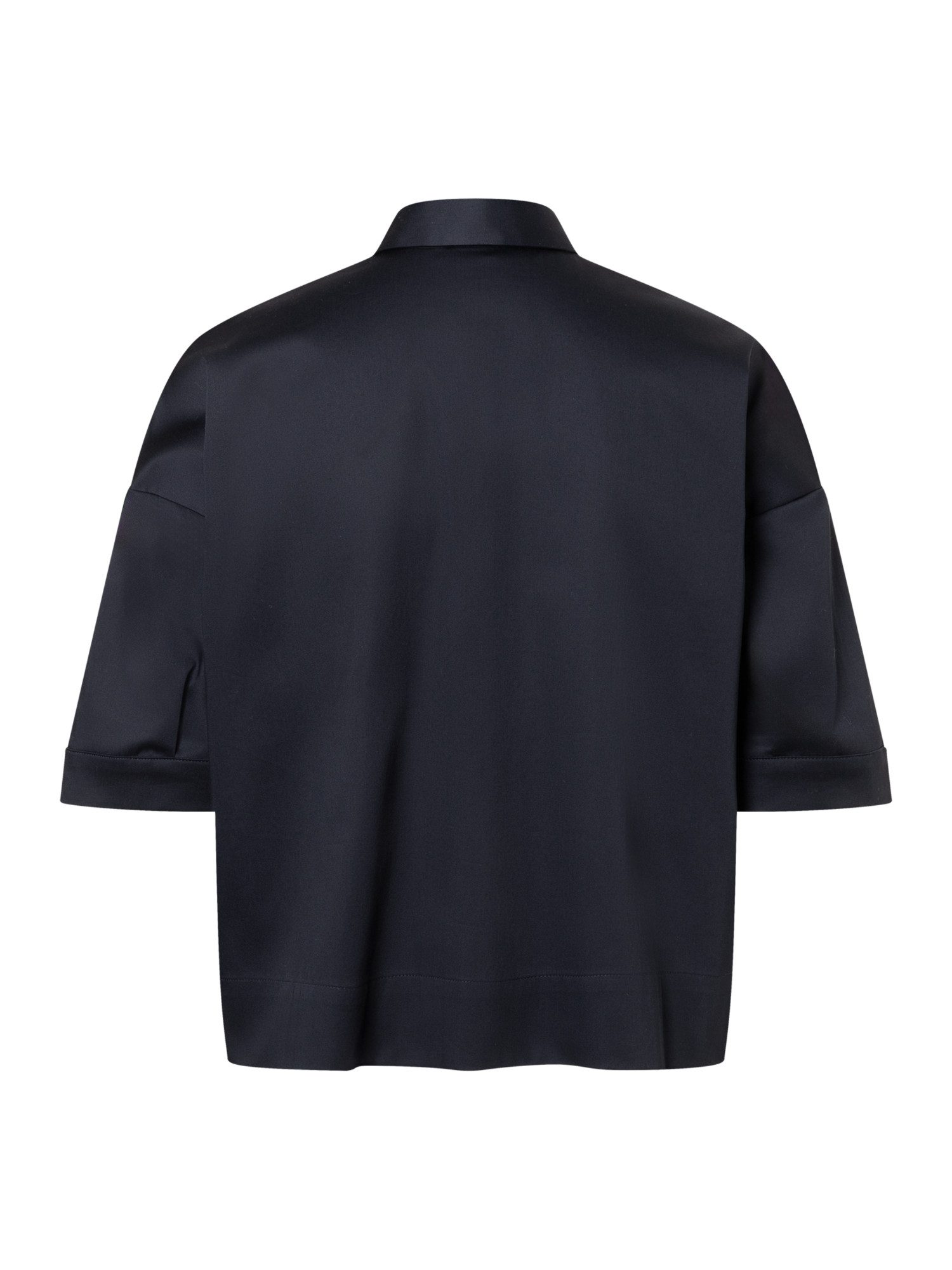 MORE&MORE Kurzarmbluse boxy, oversized Kurzbluse