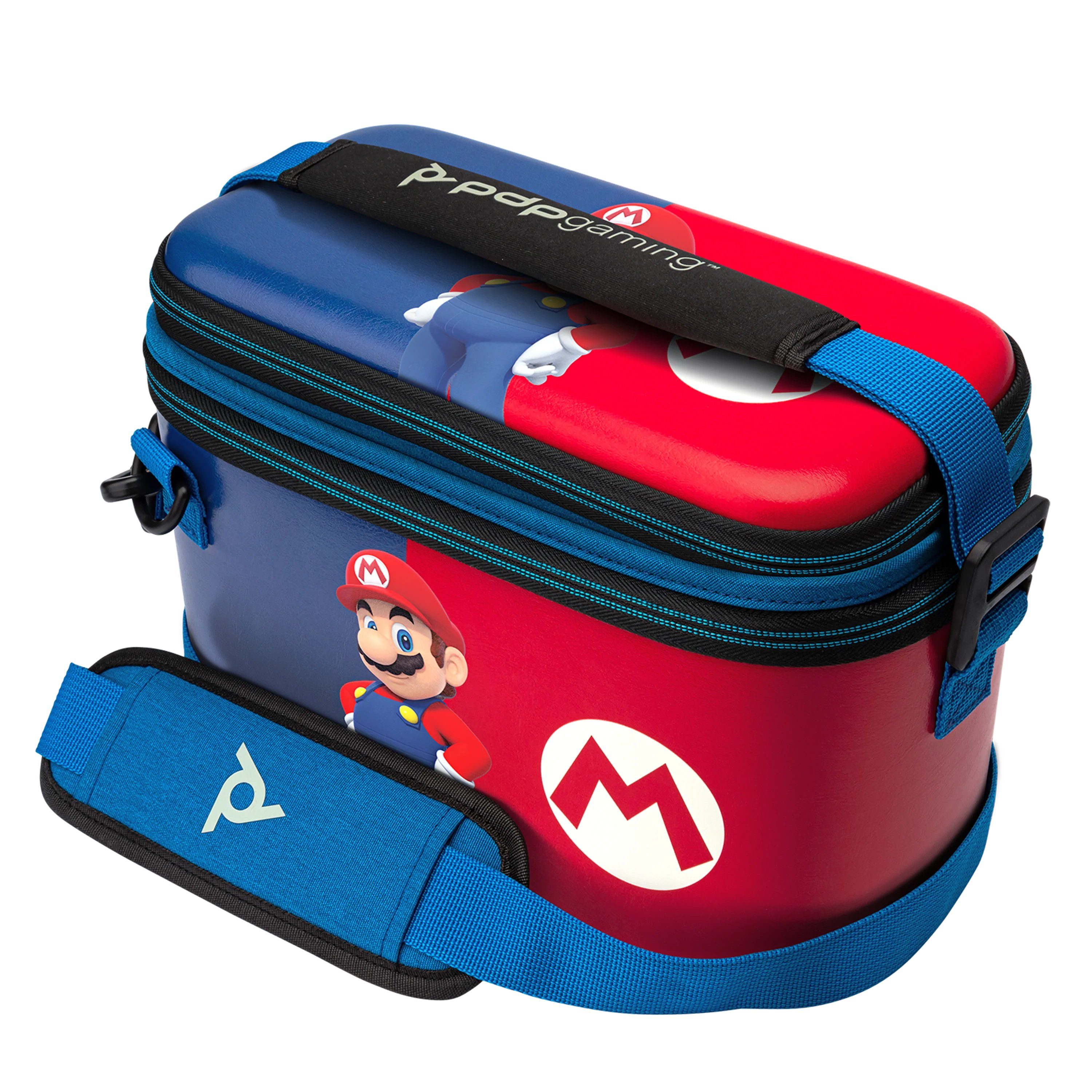 PDP - Performance Designed Products Spielekonsolen-Tasche PDP Tasche Elite Pull-N-Go Mario Edition Switch