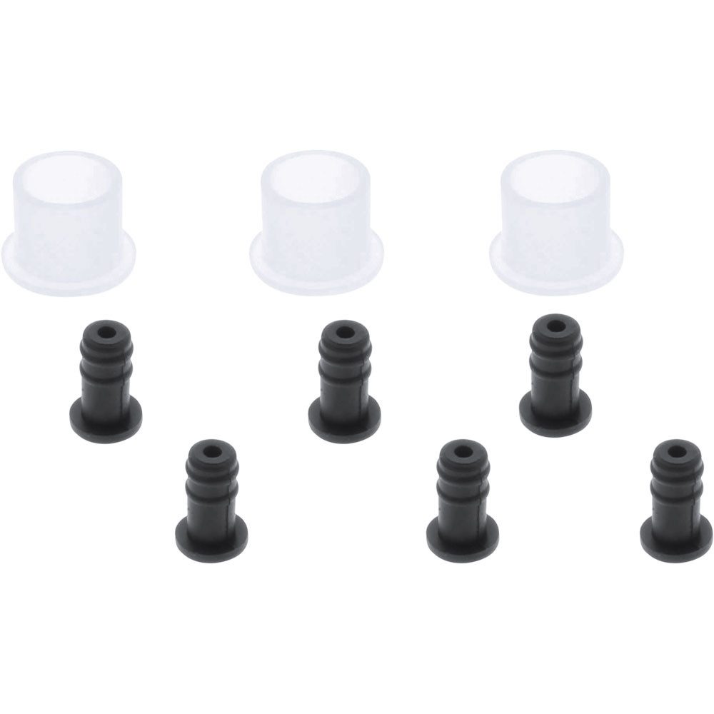 Inline Kabelbinder Staubschutz-Set, für Audio-Schnittstellen (Cinch, 3,5mm), 9-teilig