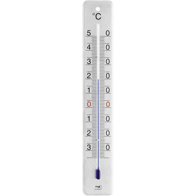 TFA Dostmann Hygrometer »Innen-Außen-Thermometer Edelstahl«, Thermometer