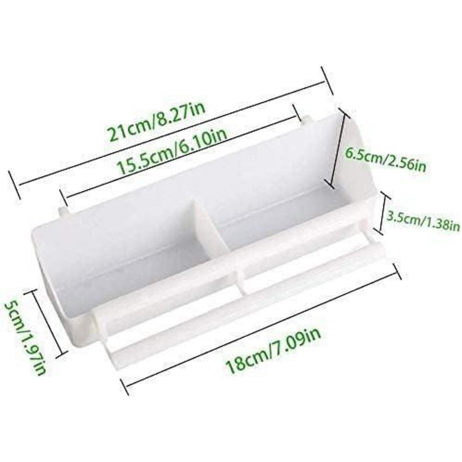 LuxusKollektion Vogelhaus Vogelfutterspender 2 Stück Futternapf Wassernapf günstig online kaufen