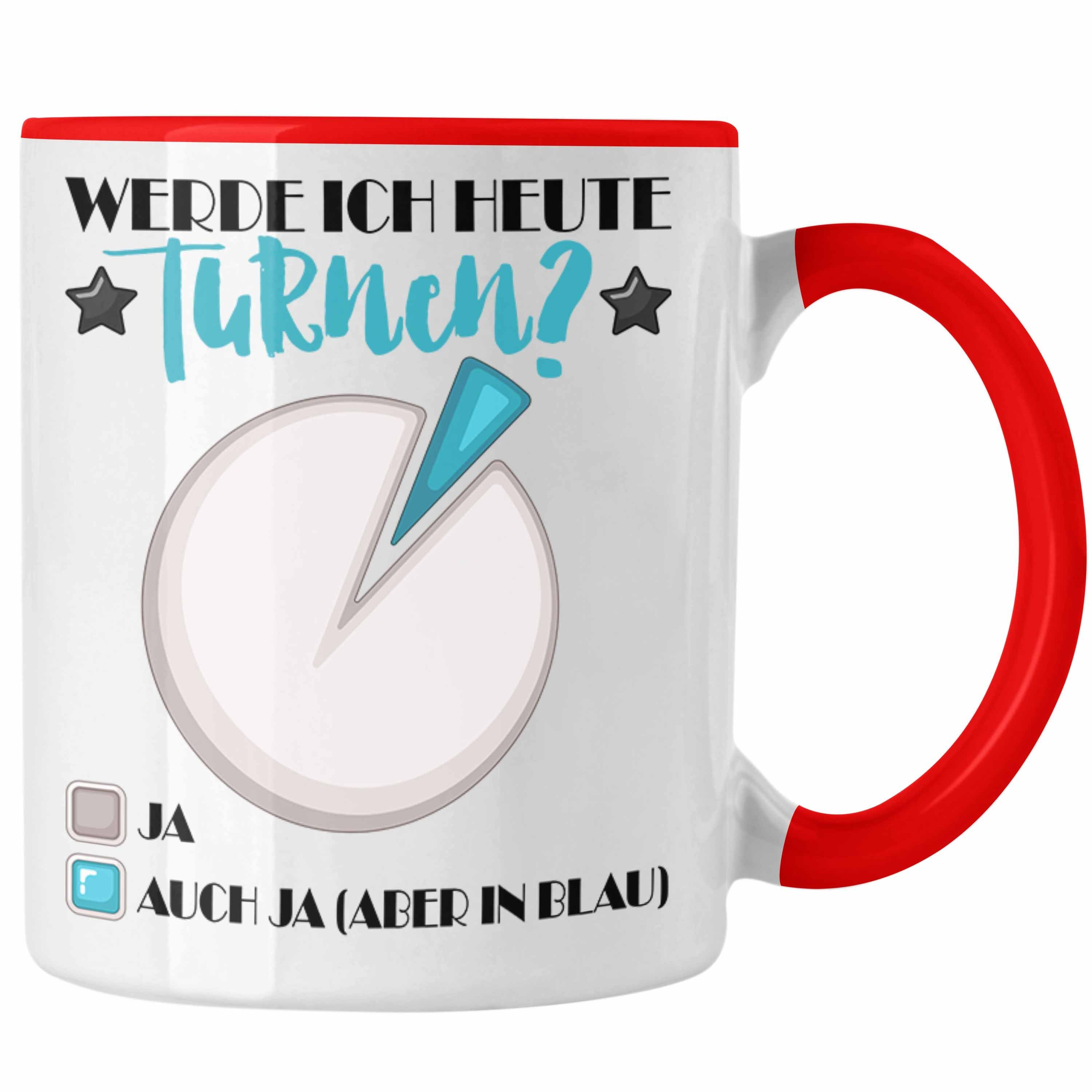 Trendation Tasse Trendation - Turnen Tasse Geschenk für Turnerin Werde ich Heute Turnen