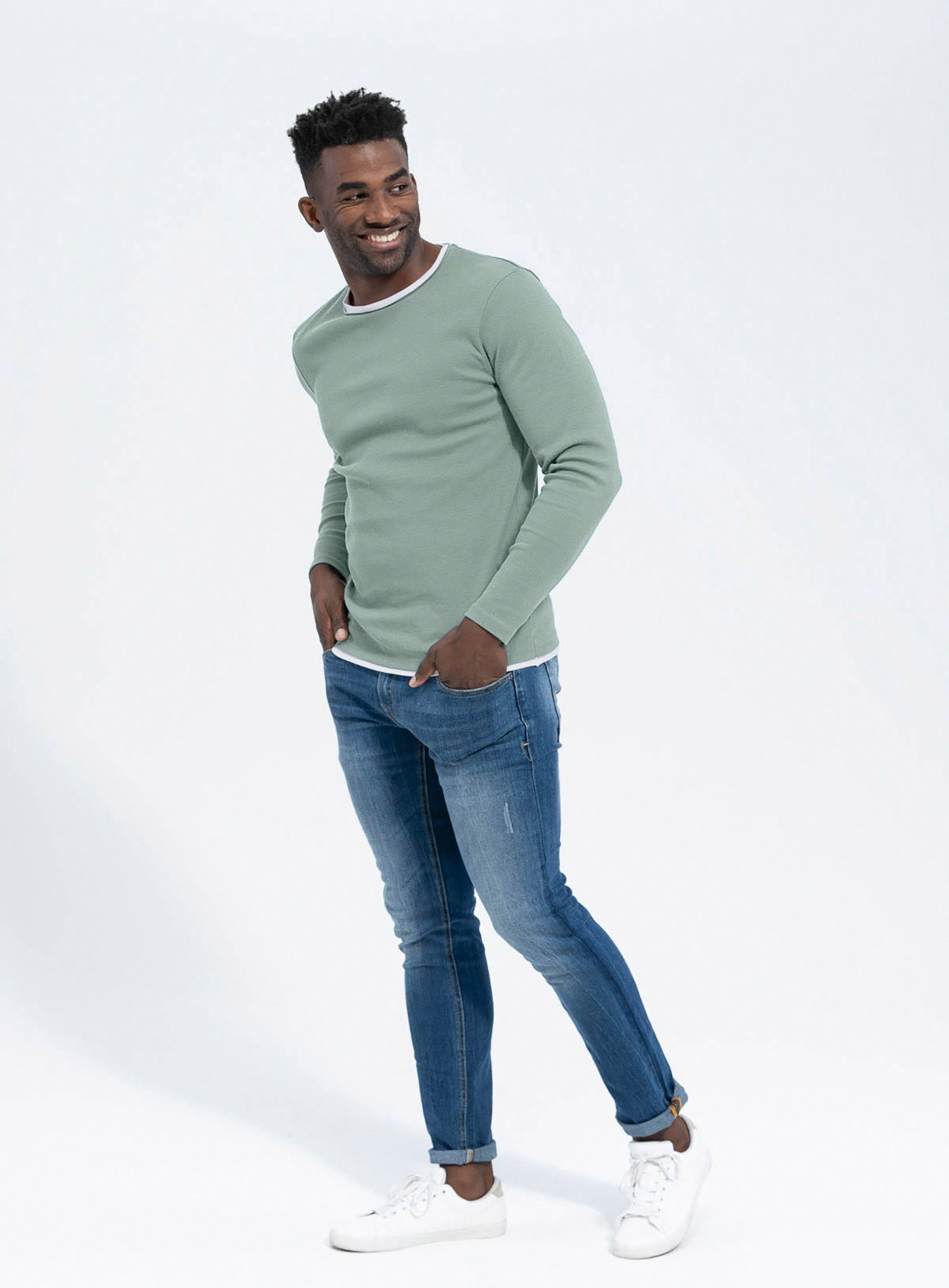 Key Largo Sweatshirt MSW SARASOTA round (1er) günstig online kaufen