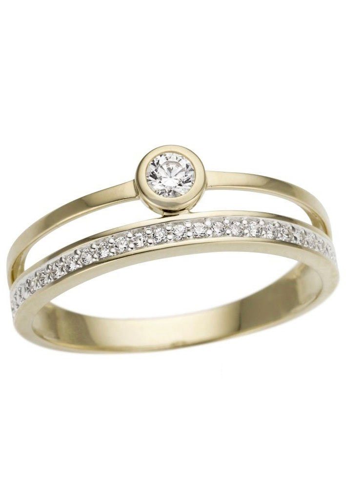 Fingerring Schmuck Geschenk Gold 333 Damenring Goldring
