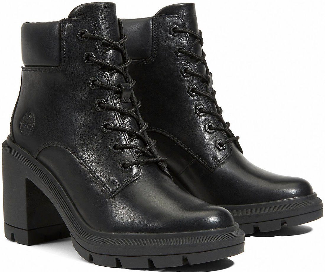 6in Heights black Timberland Allington Schnürboots