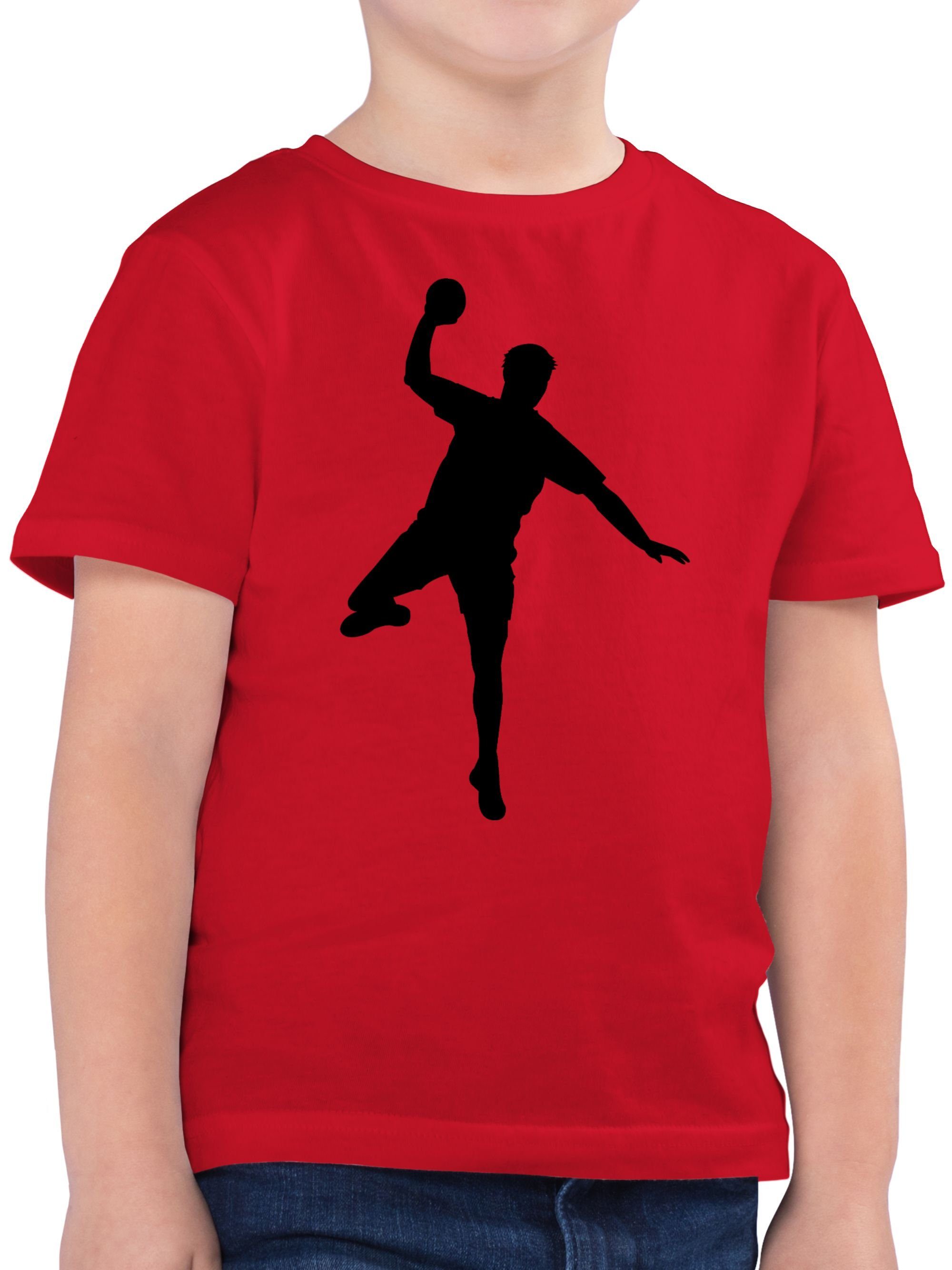 T-Shirt Handball Wurf