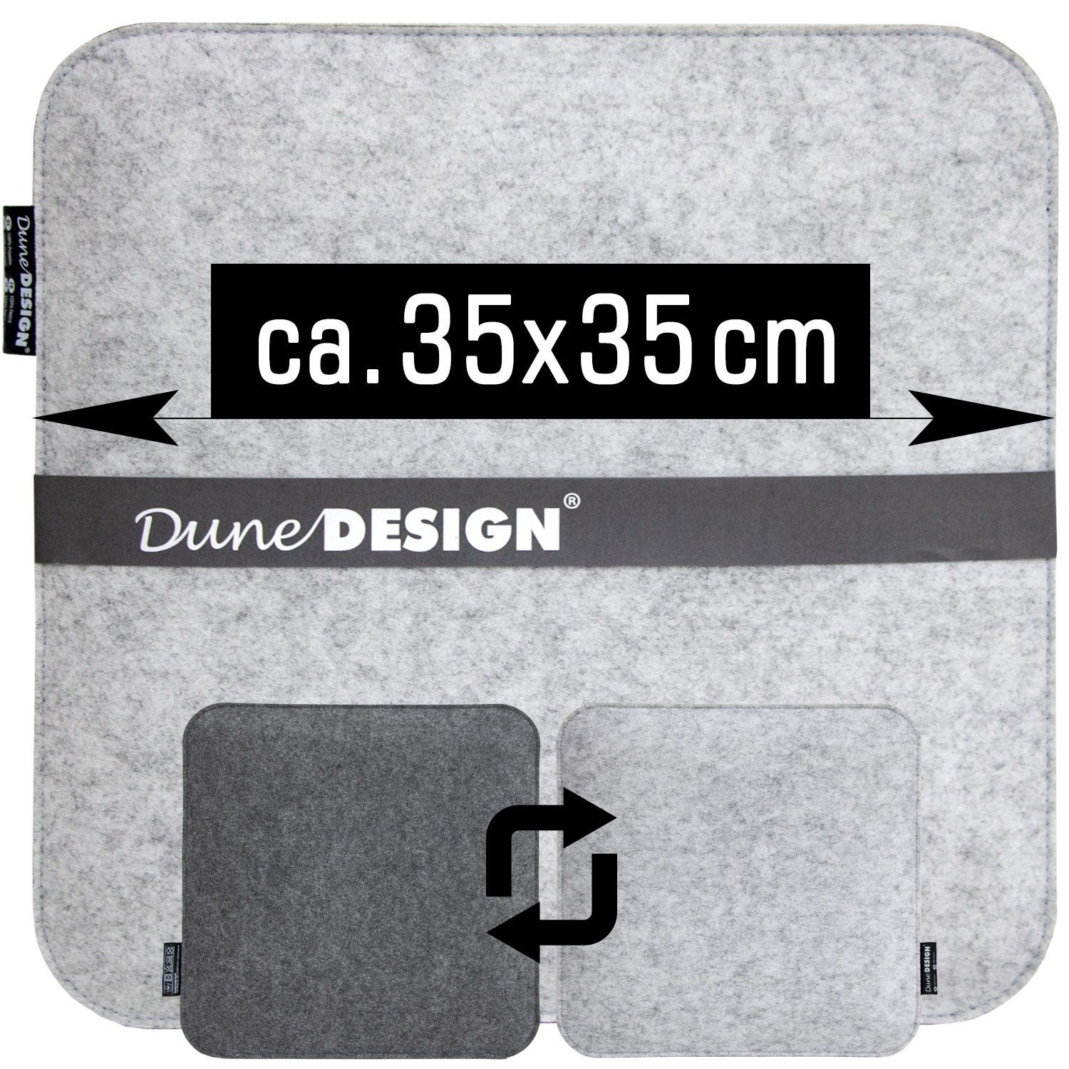 DuneDesign Stuhlkissen 35 x 35 x günstig online kaufen