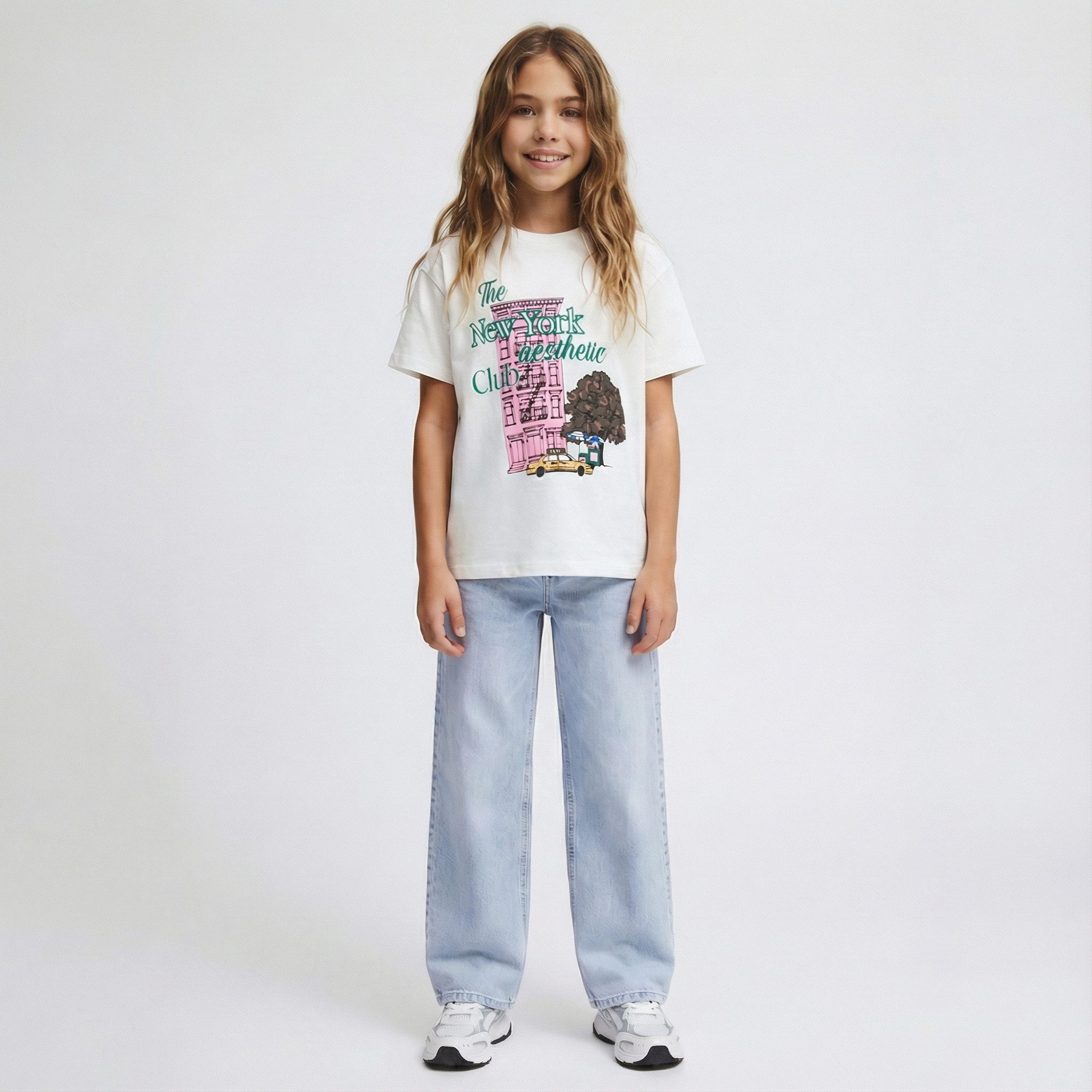 CARS JEANS Gerade Jeans Denim MARA mit etwas weiterem Bein