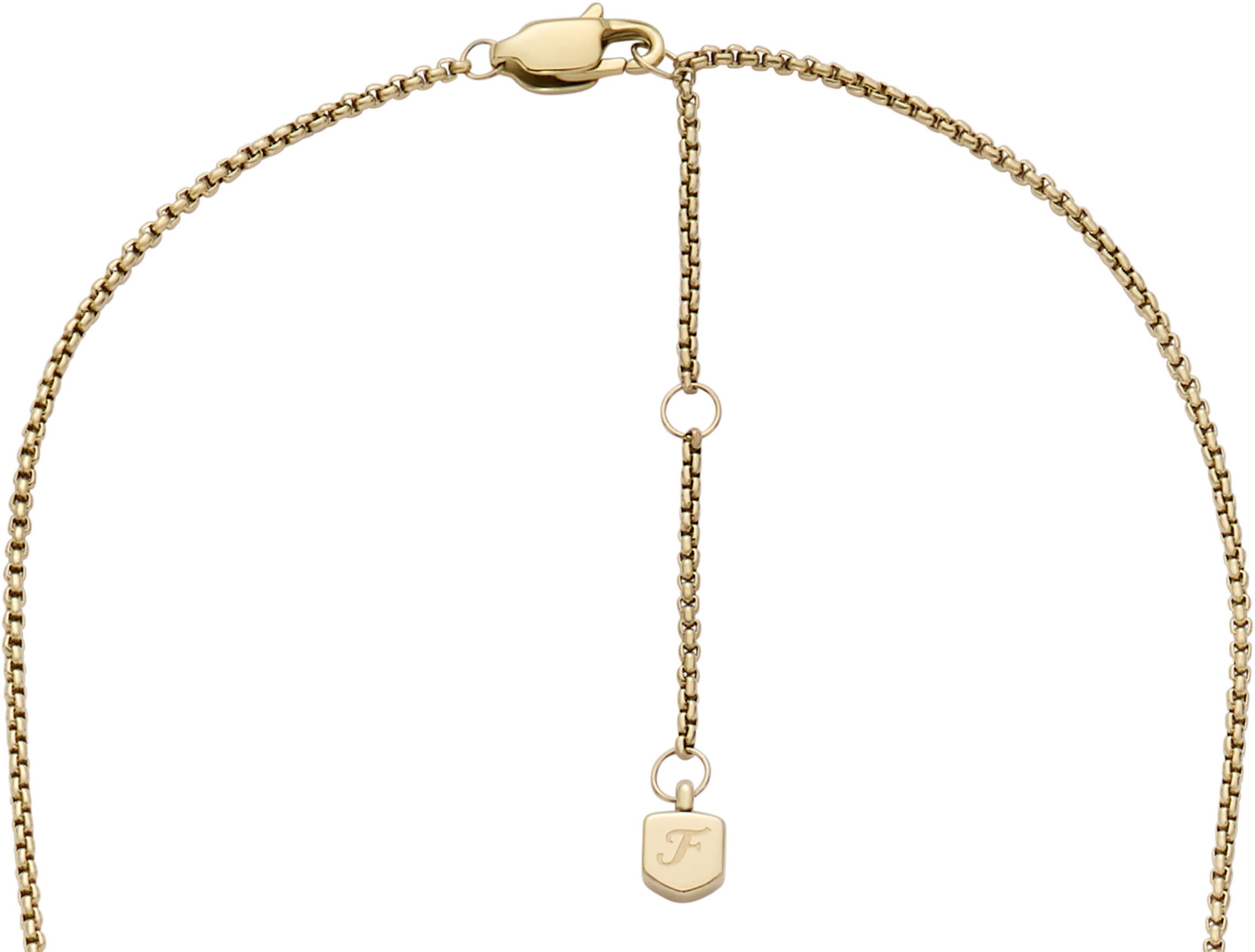 Fossil Kette mit Anhänger Schmuck Gesch...