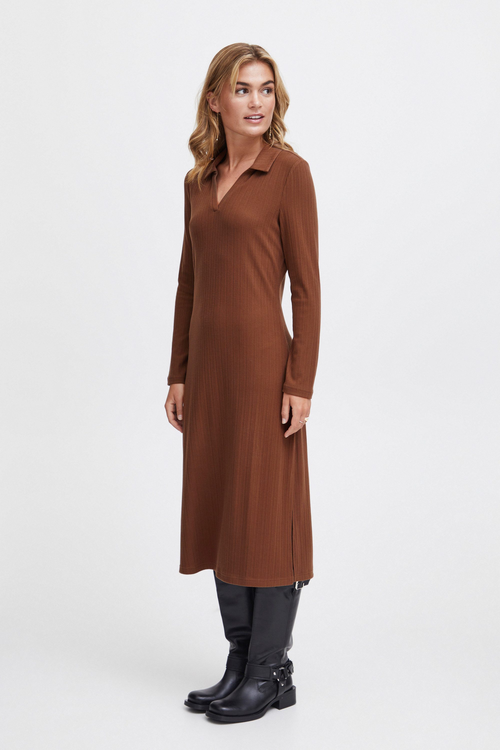 fransa Strickkleid Jerseykleid