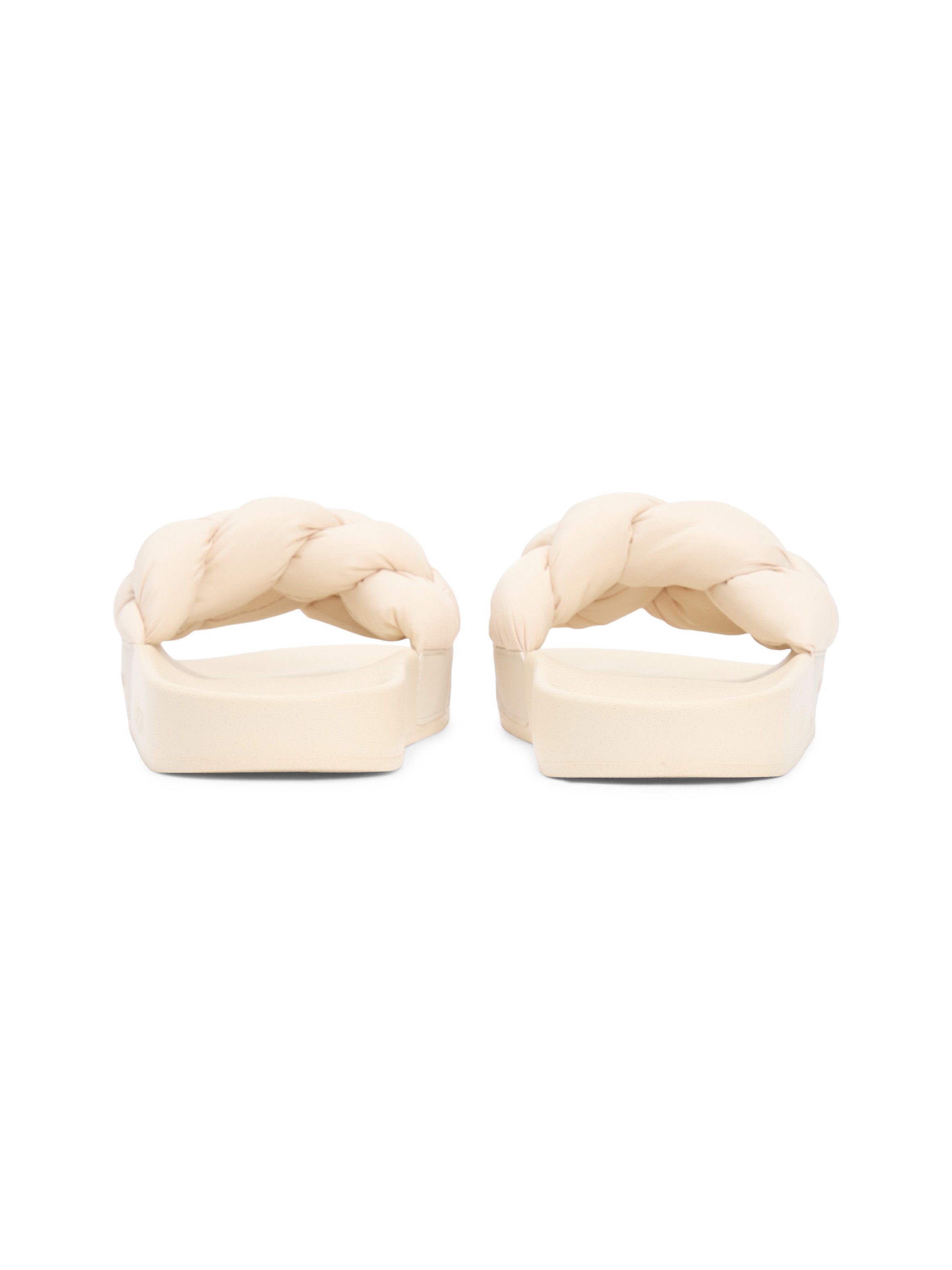 Tommy Jeans TJW BRAIDED SLIDES Pantolette Sandale, Pantolette, Flat mit geflochtener Bandage