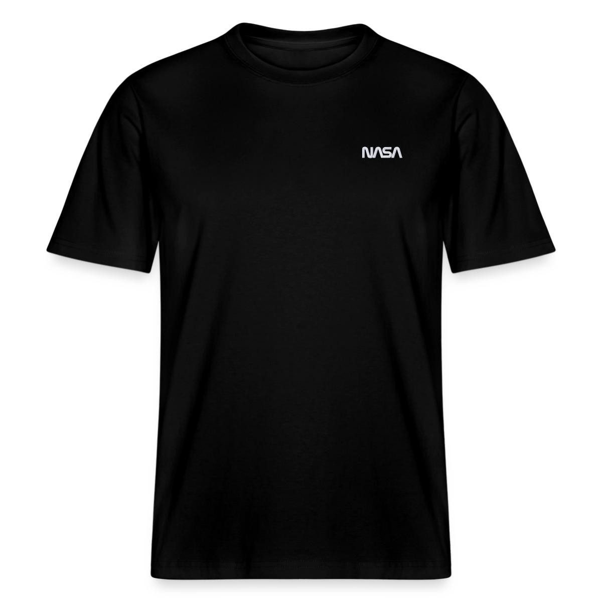 T-Shirt Nasa Logo Klein Weiß Stick Relaxed Fit Unisex T-Shirt