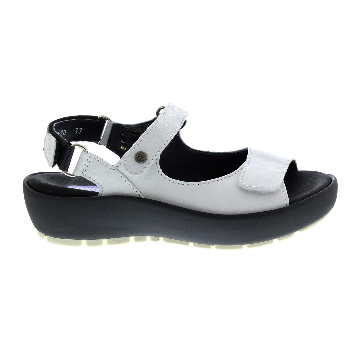 Wolky Rio, Velvet leather (Glattleder), White, Sandale 0332520-100 Sandale