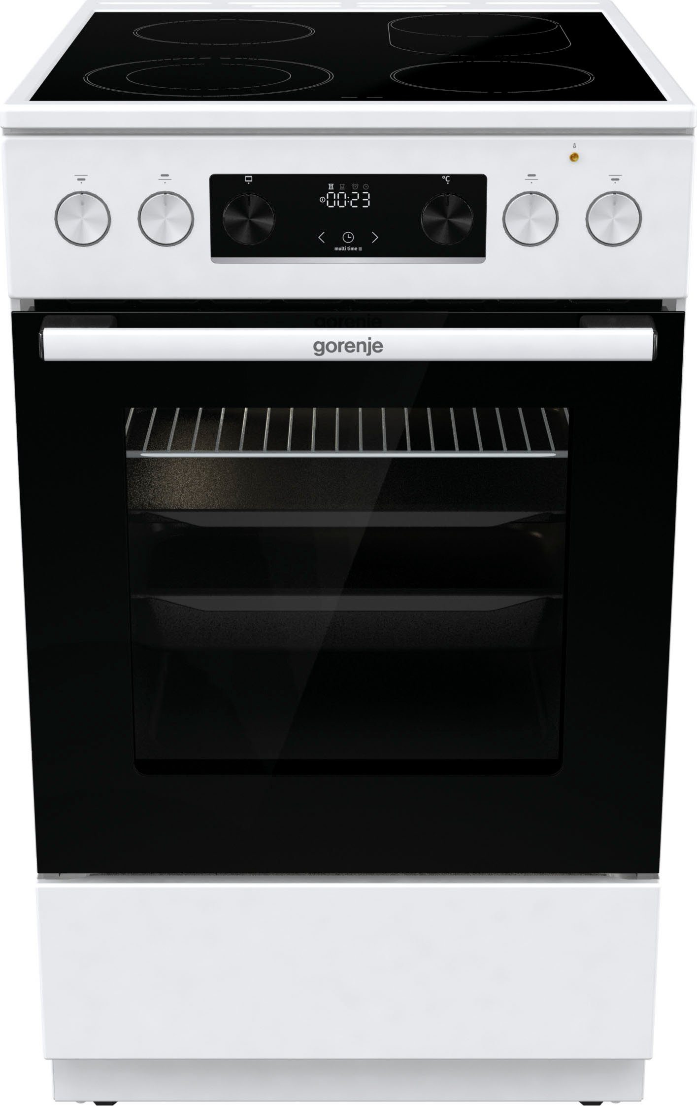 GORENJE Elektro-Standherd GECS5C7, Aqua Clean, Knusprig genießen – ganz ohne Extra-Kalorien - dank AirFry-Funktion