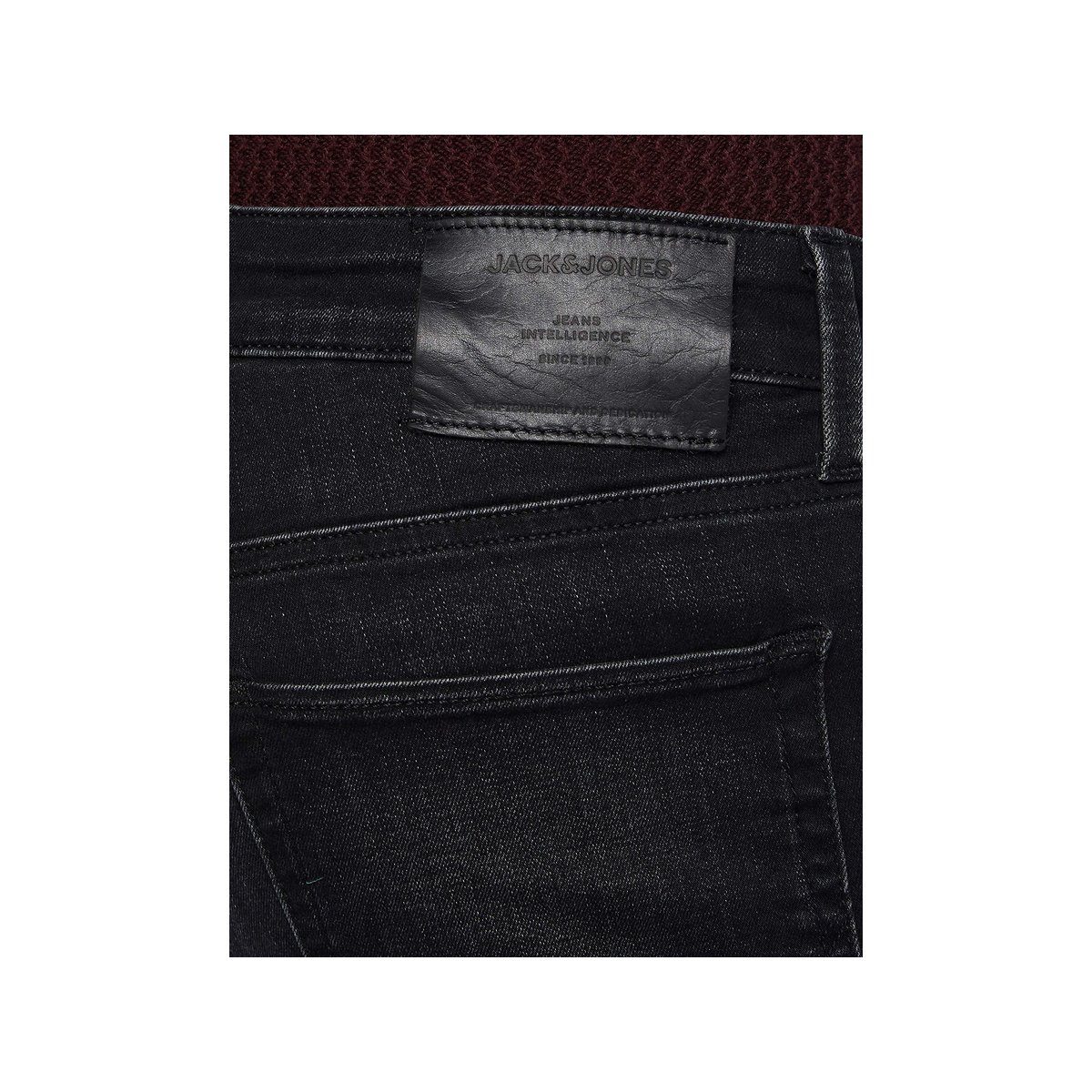 Jack & Straight-Jeans regular (1-tlg) Jones schwarz