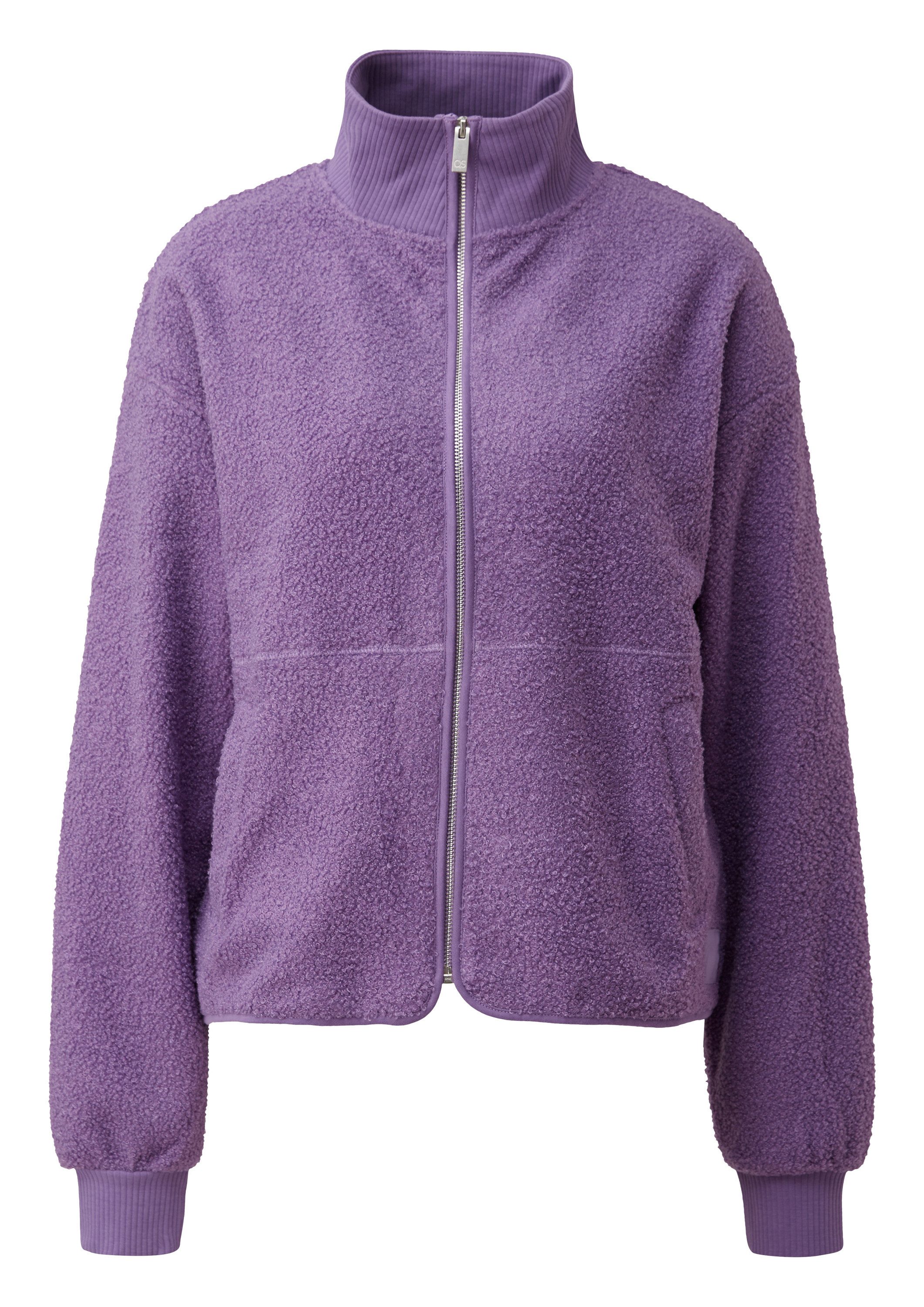 QS Sweatjacke Sweatshirt Teddyjacke günstig online kaufen
