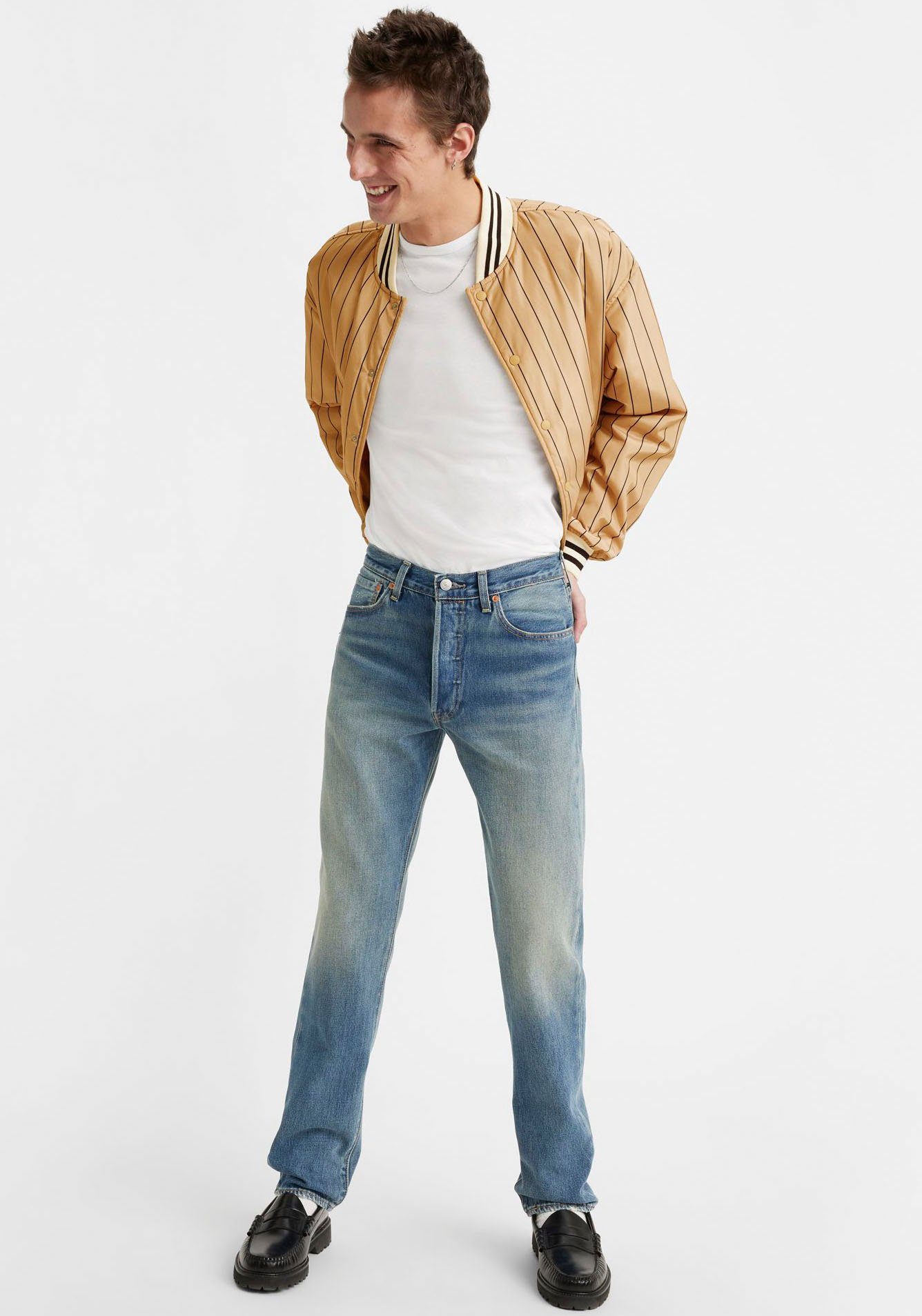 lake 501® Vintage 5-Pocket-Jeans im Levi's® misty Jeans 54er Style