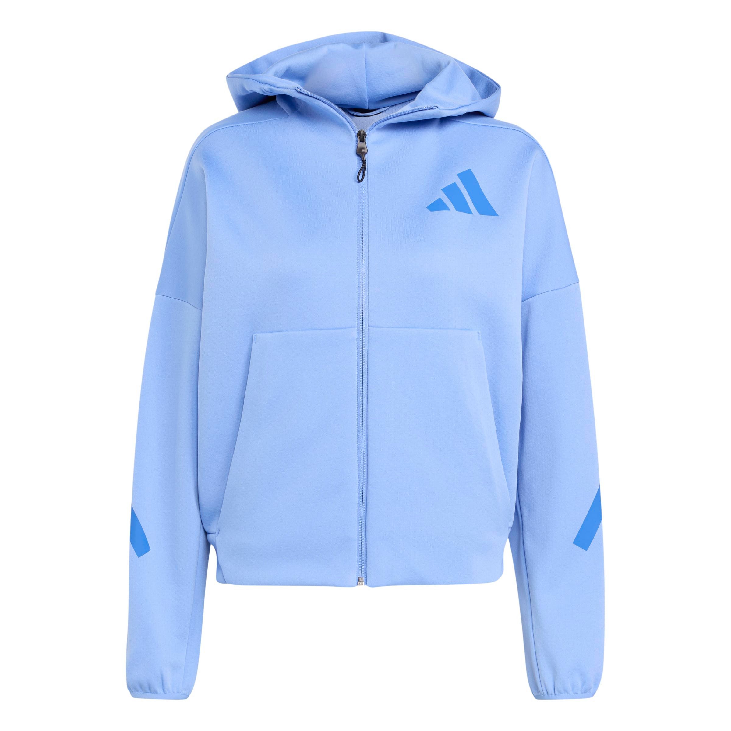 adidas Sportswear Kapuzensweatshirt W Z.N.E. FZ BLUFUS