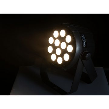 EUROLITE LED Scheinwerfer, Set 4x LED PARty Spot Silent RGB/WW mit Softbag - LED PAR