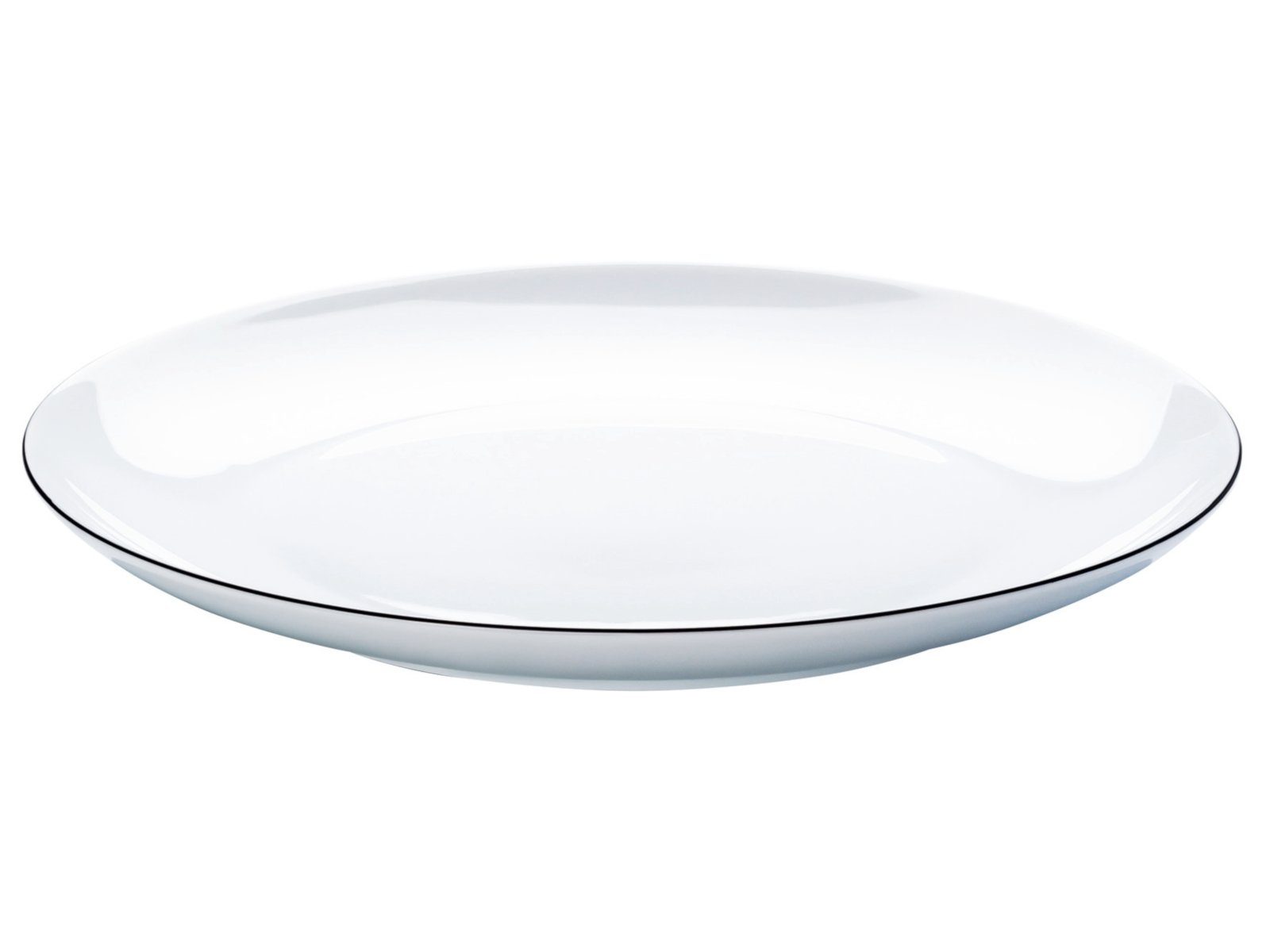 Thomas Porzellan Speiseteller Cucina Basic Colori Black Speiseteller 26 cm, Teller Flach
