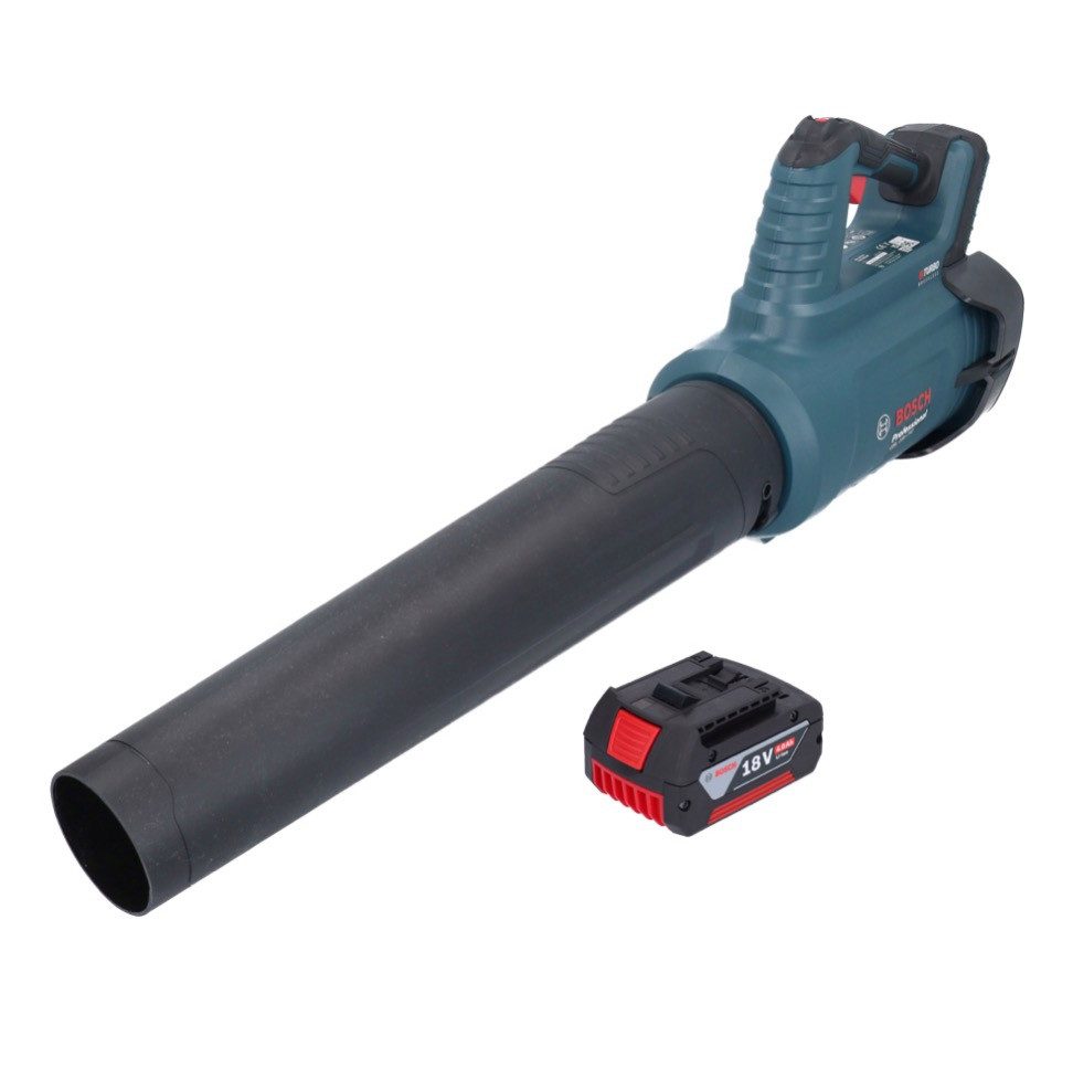 Bosch Professional Akku-Laubbläser GBL 18V-750 Professional Akku Gebläse 18 V BITURBO Brushless + 1x