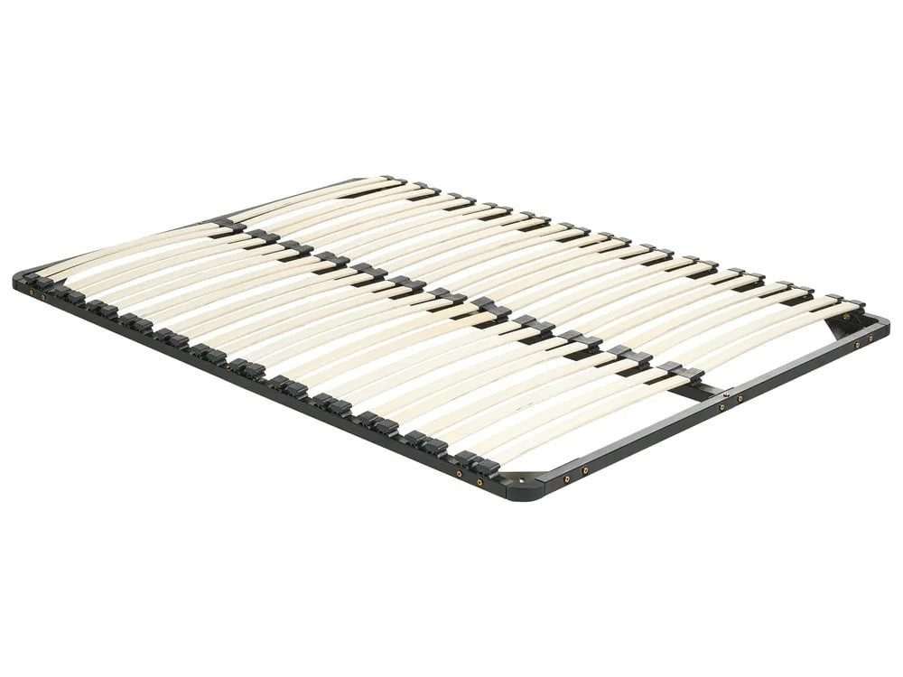 Xlmoebel Polsterbett Stabiler Metallbettrahmen mit Lattenrost 180x190 Doppelbett Sofort (1-tlg), Ein stabiler Metallrahmen mit Holzlatten für einen angenehmen Schlaf