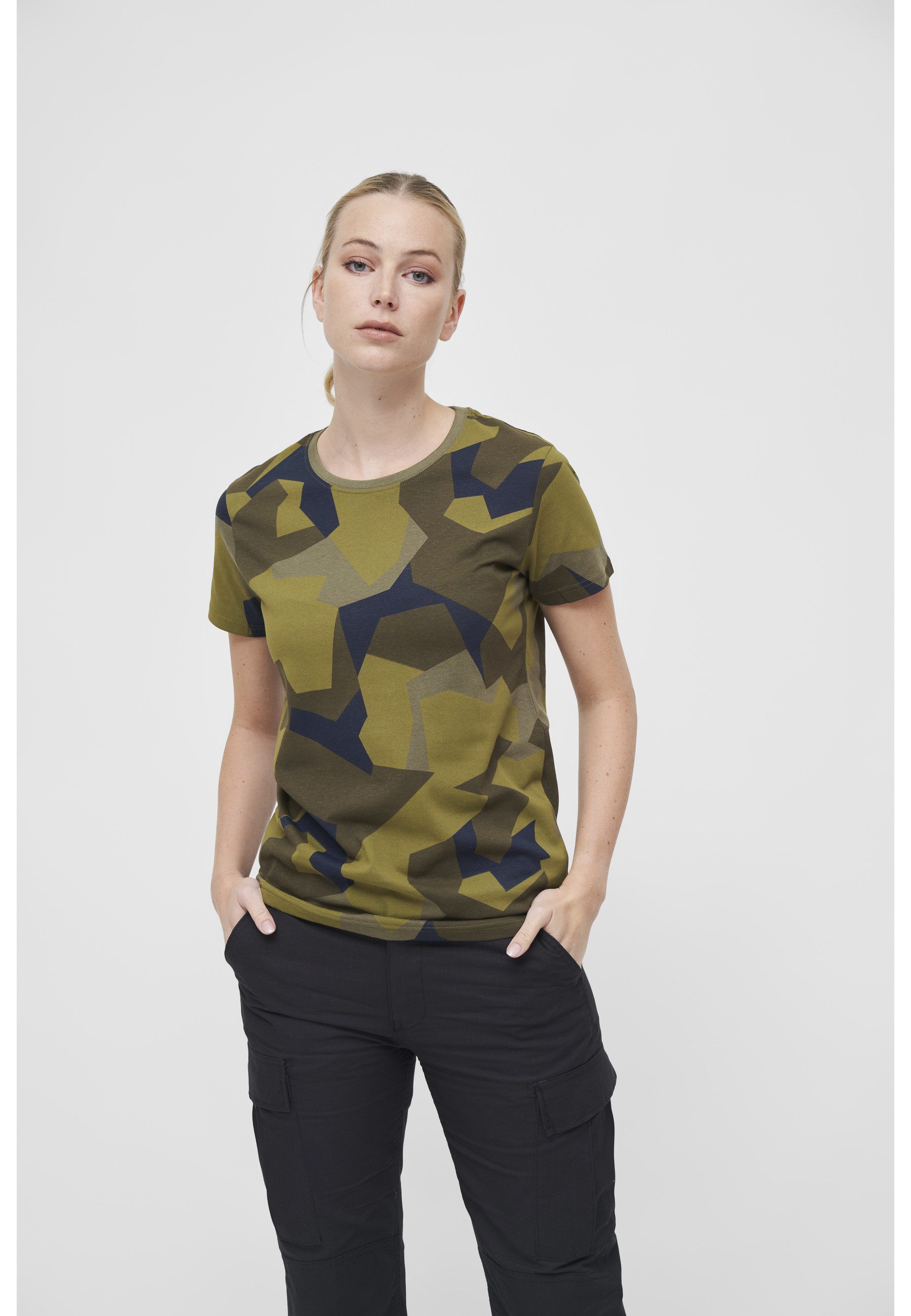 Brandit Kurzarmshirt Brandit Damen Ladies T-Shirt (1-tlg)