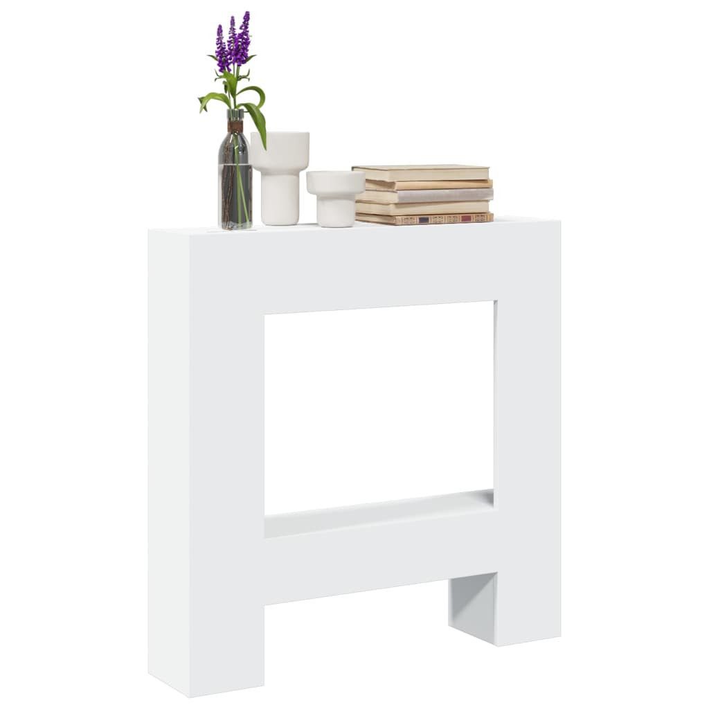 vidaXL Kaminumbauschrank Kaminumrandung Weiß 81x18x82 cm günstig online kaufen