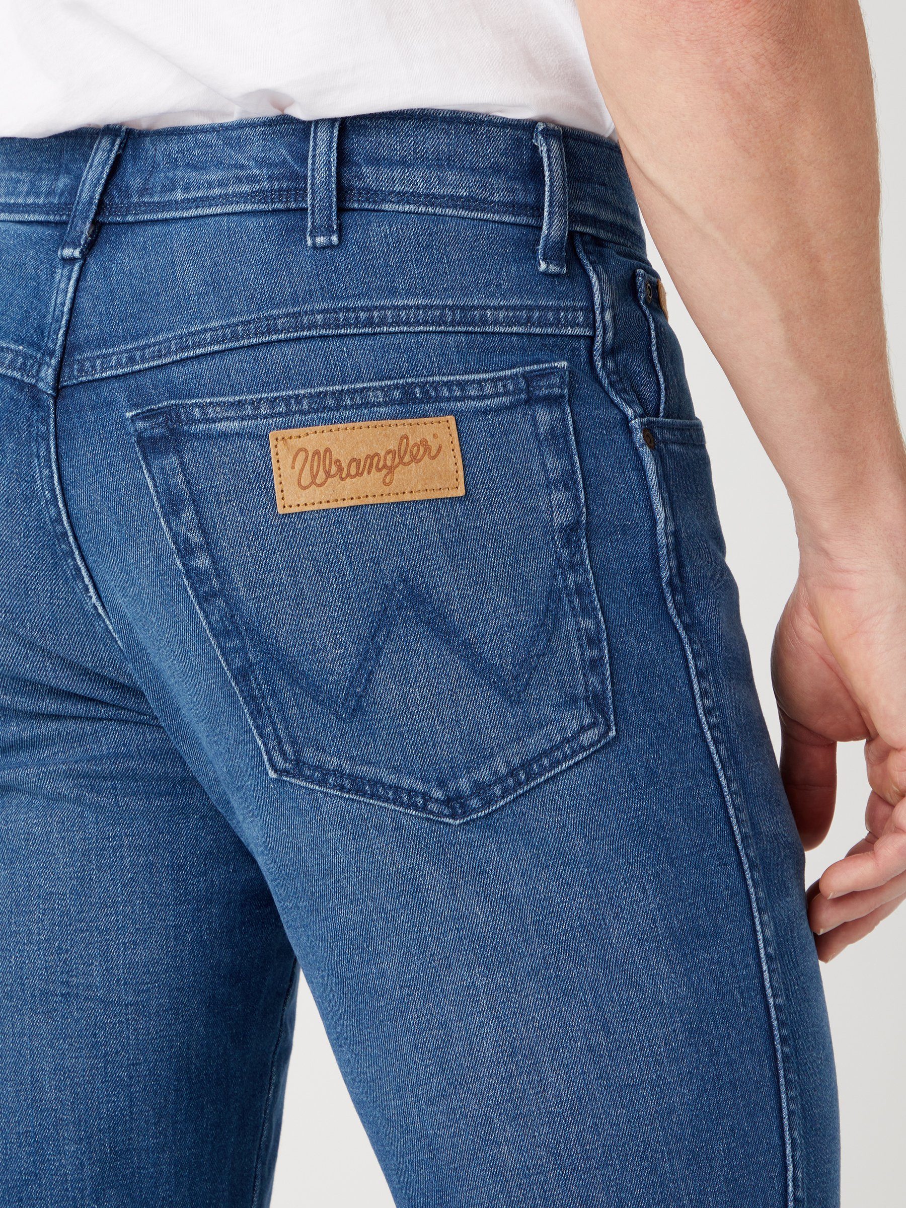 Wrangler 5-Pocket-Jeans WRANGLER TEXAS aries blue W121AG42A – Bild 3 von 5