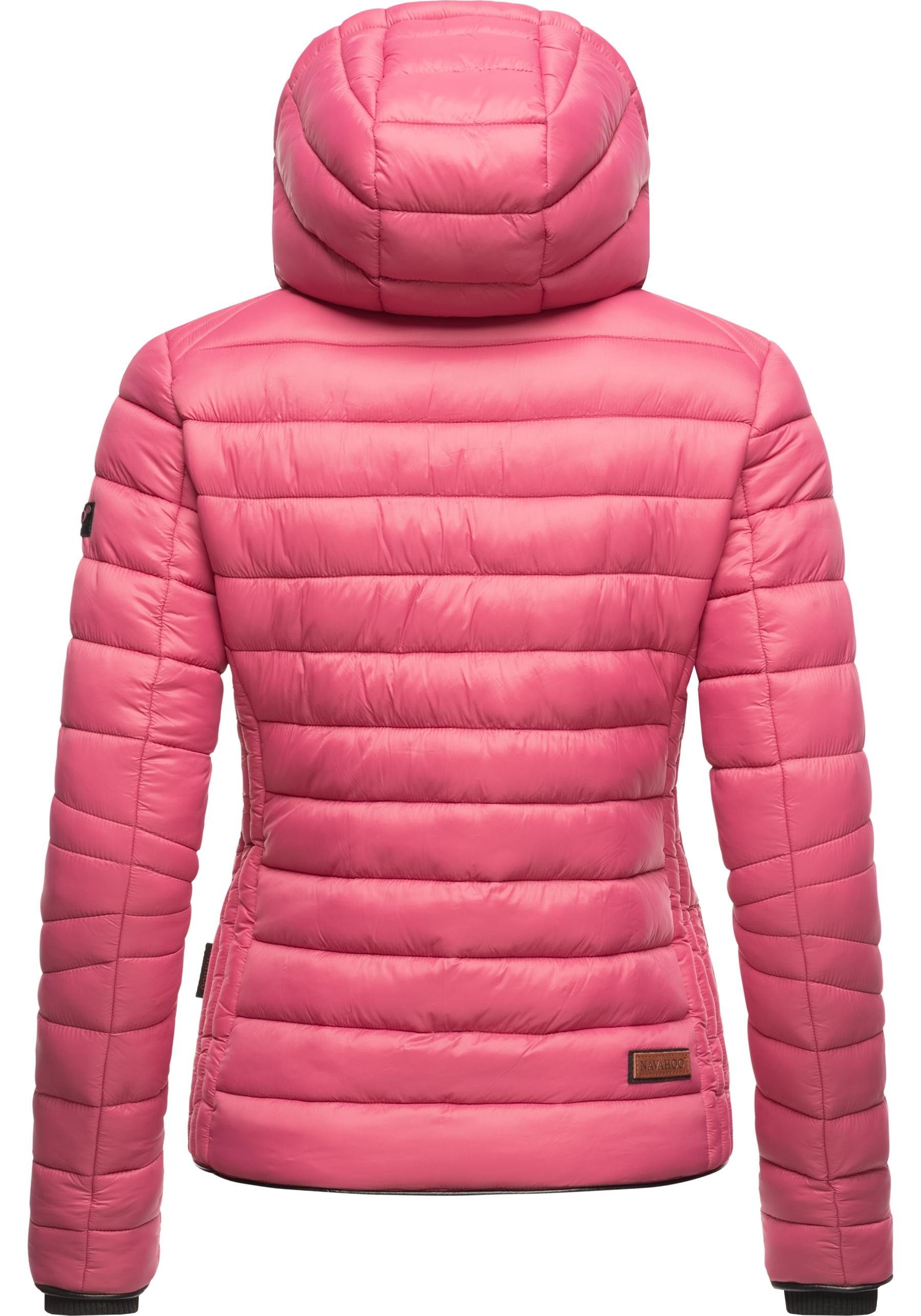 Navahoo Steppjacke Lulana leichte Übergangsjacke mit Kapuze – Bild 3 von 5