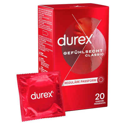 durex Kondome 20 Stk., 1 St., Gefühlsecht